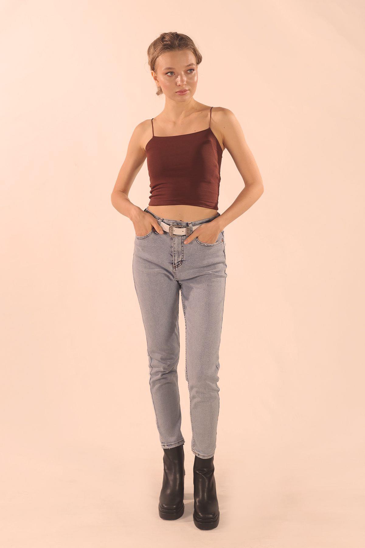 001 Askılı Atlet Kahve - 6