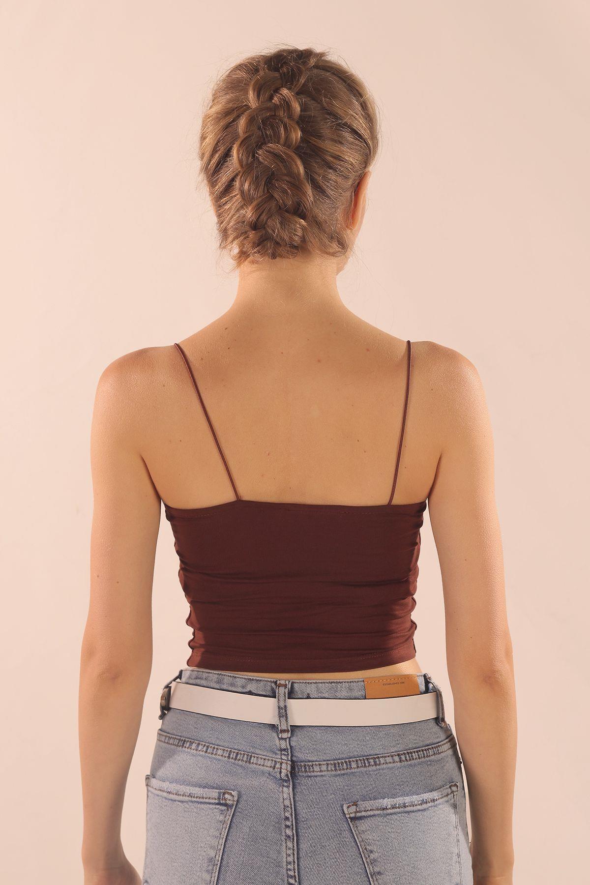 001 Askılı Atlet Kahve - 4