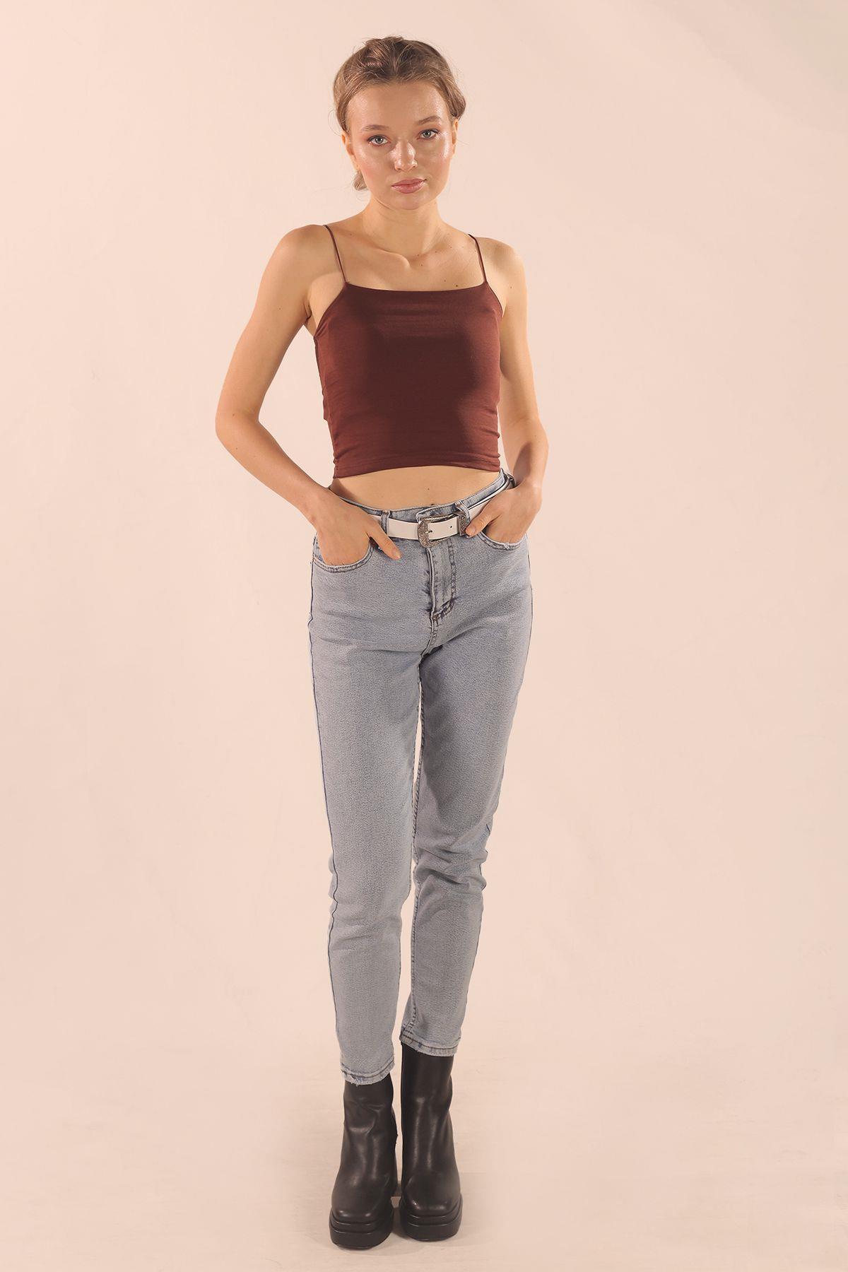 001 Askılı Atlet Kahve - 5