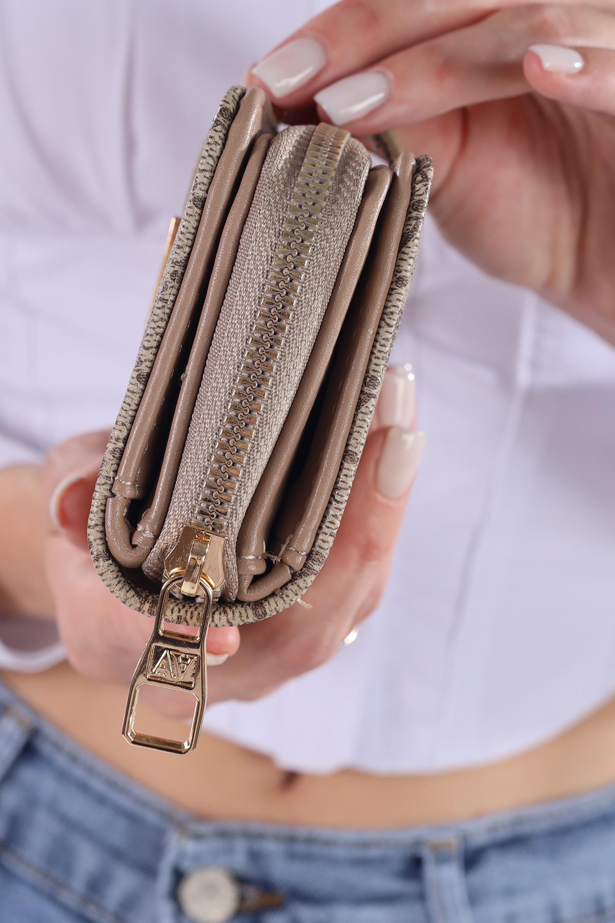 Vizon Nokta Desen Dilli Cüzdan 001 - 5