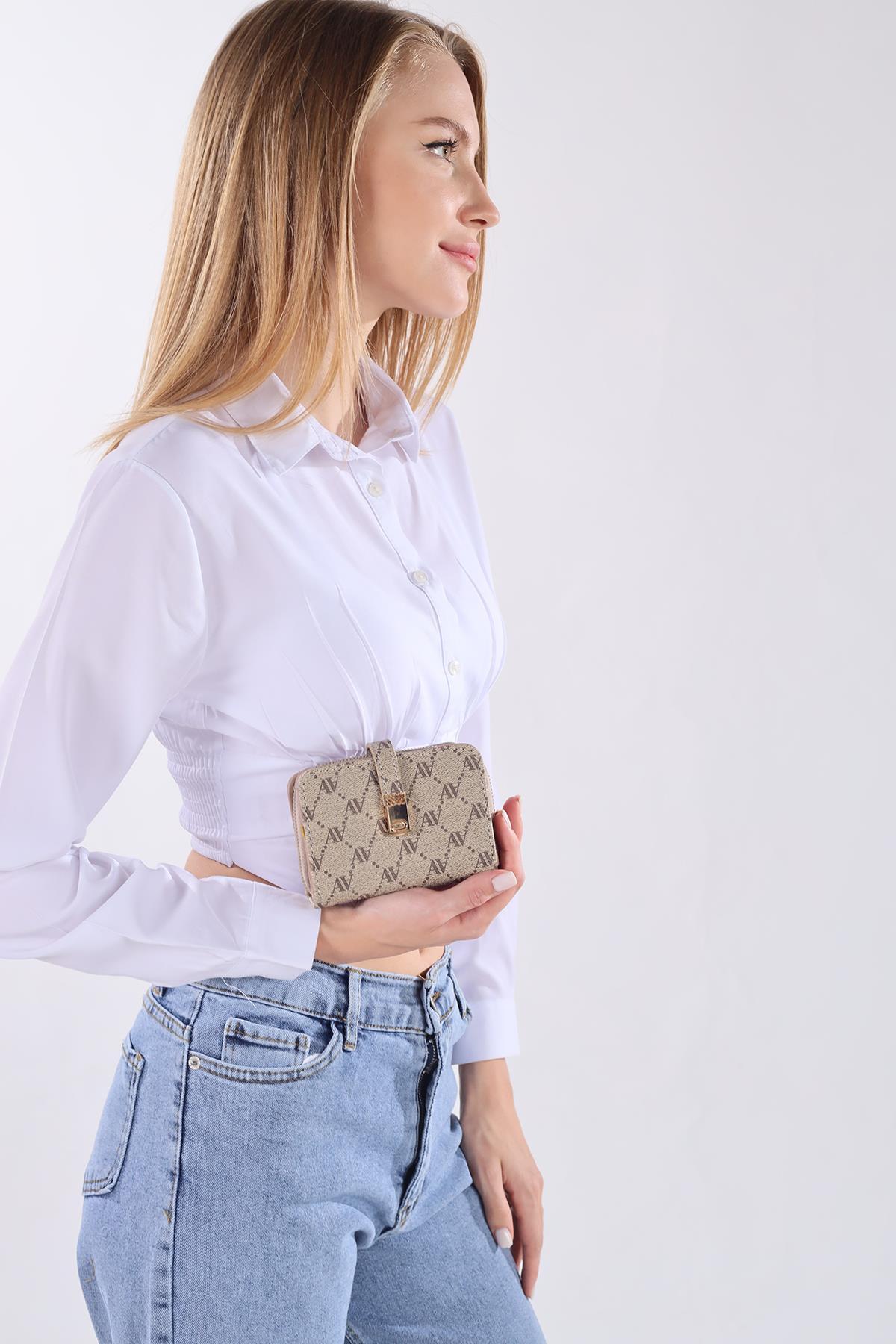 Vizon Nokta Desen Dilli Cüzdan 001 - 6