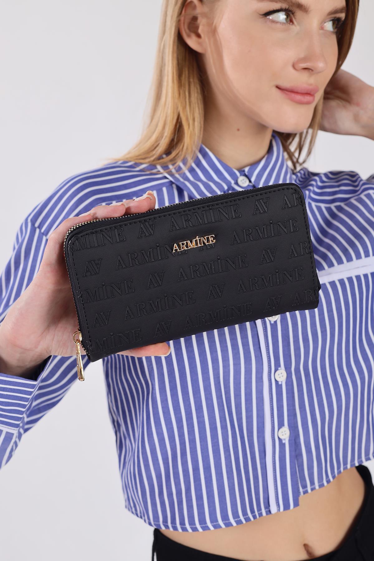 Siyah Tek Fermuarlı Cüzdan 005 - 1