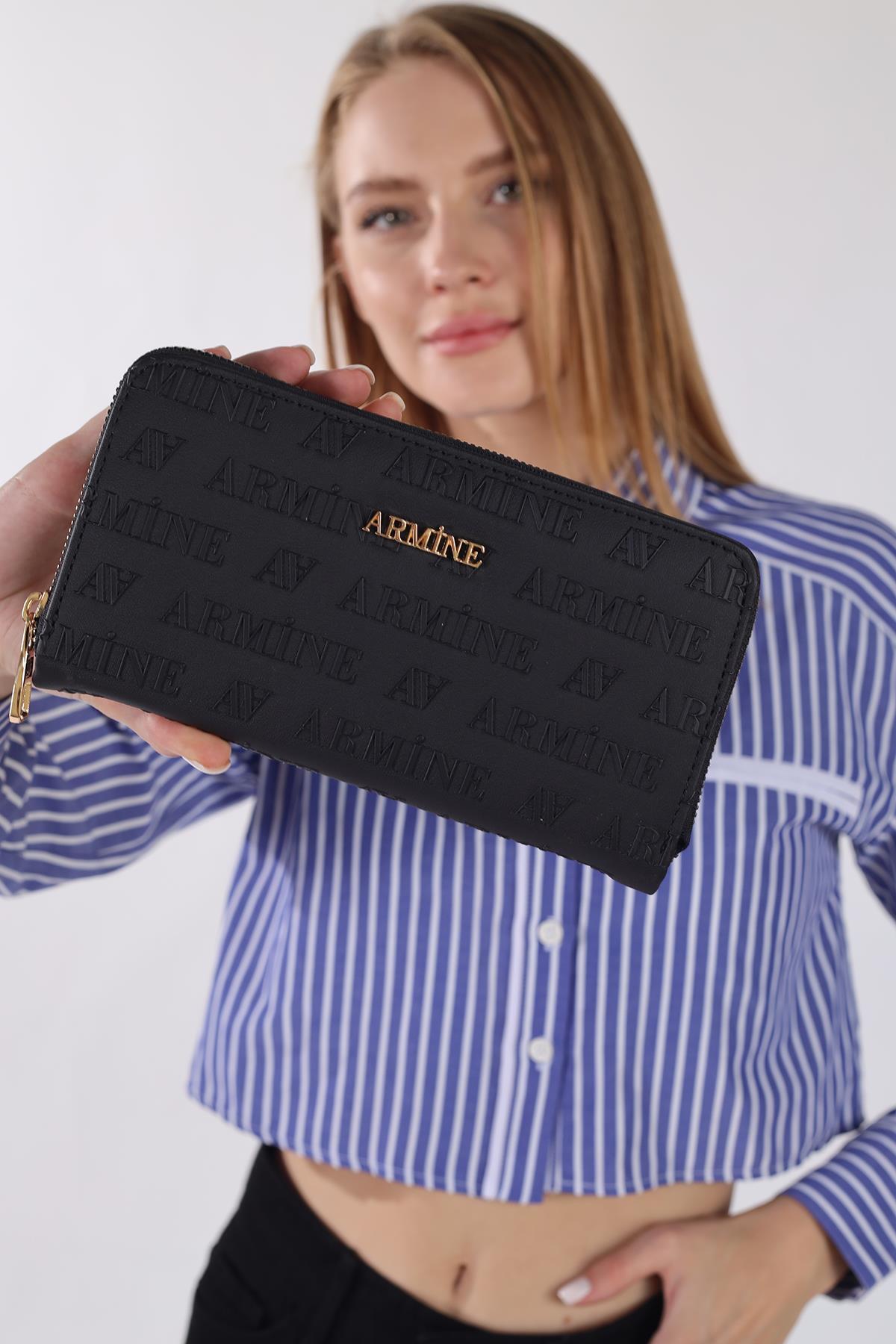 Siyah Tek Fermuarlı Cüzdan 005 - 3