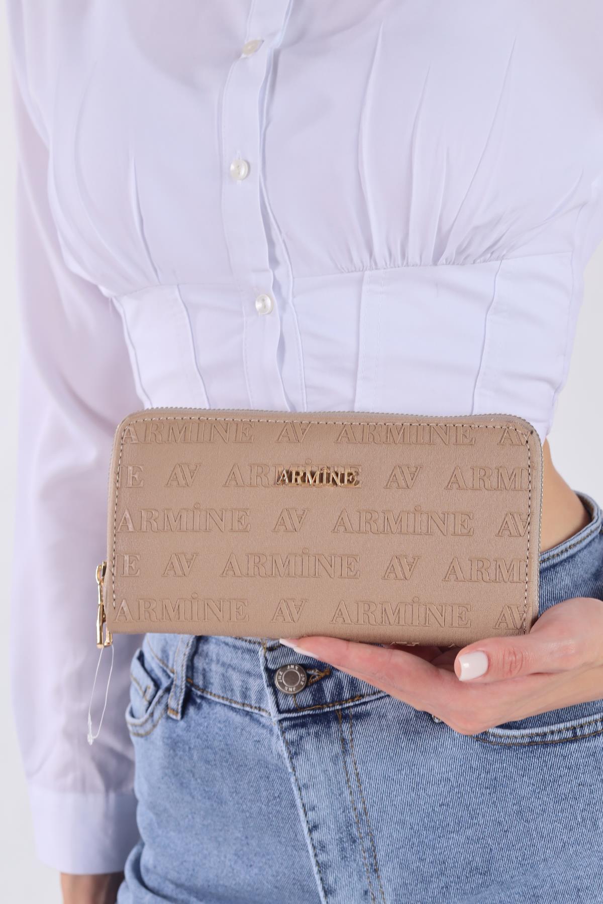 005 Tek Fermuarlı Cüzdan Vizon 