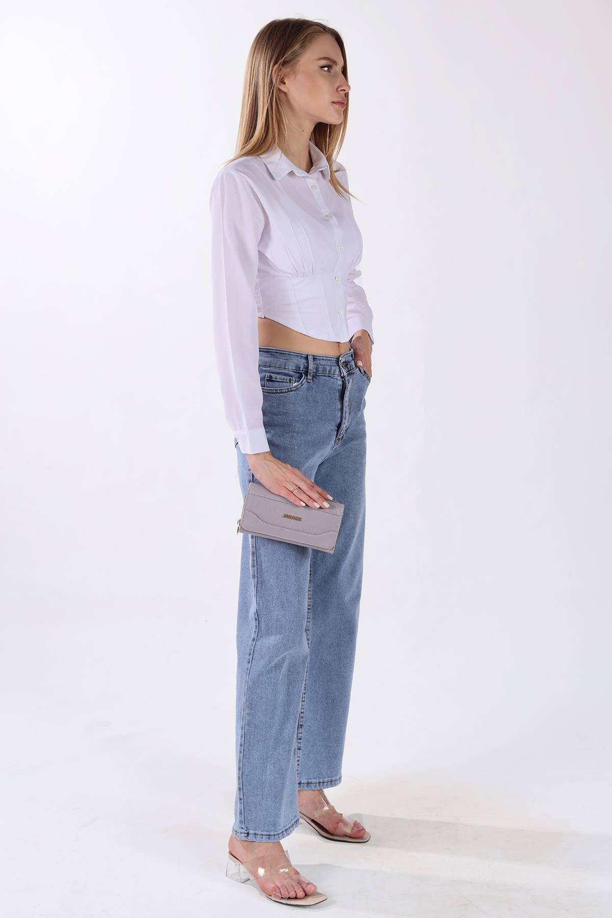 Gri Ön Cep Dikişli Cüzdan 018 - 7