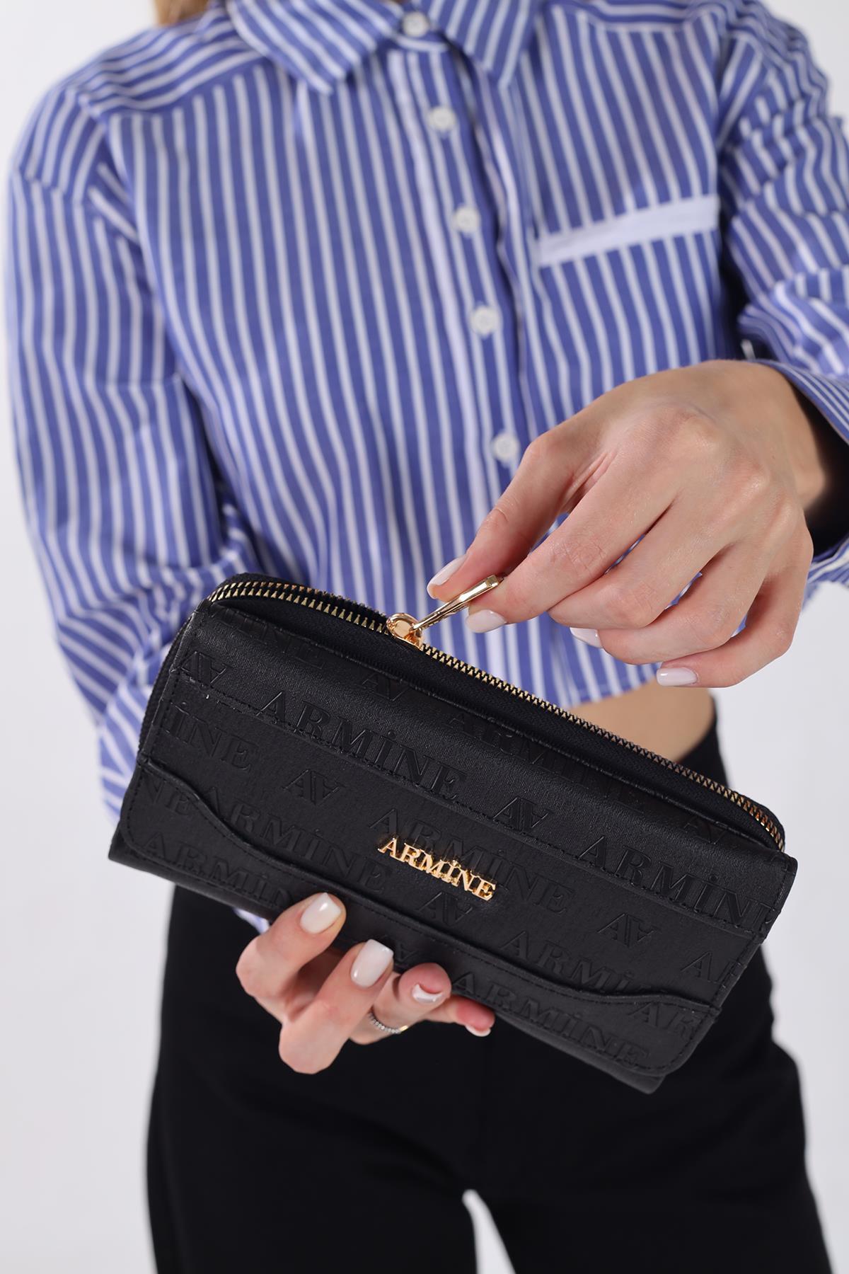 Siyah Ön Cep Dikişli Cüzdan 018 - 3