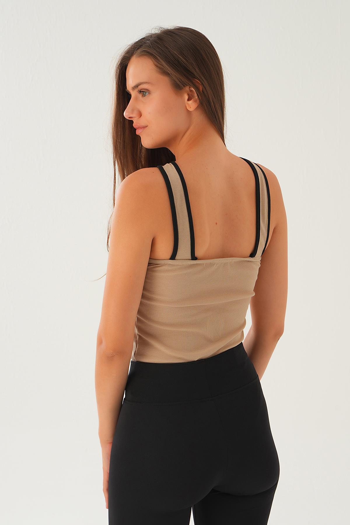 Vizon Zıbın Detay Çapraz Atlet 0216 - 5