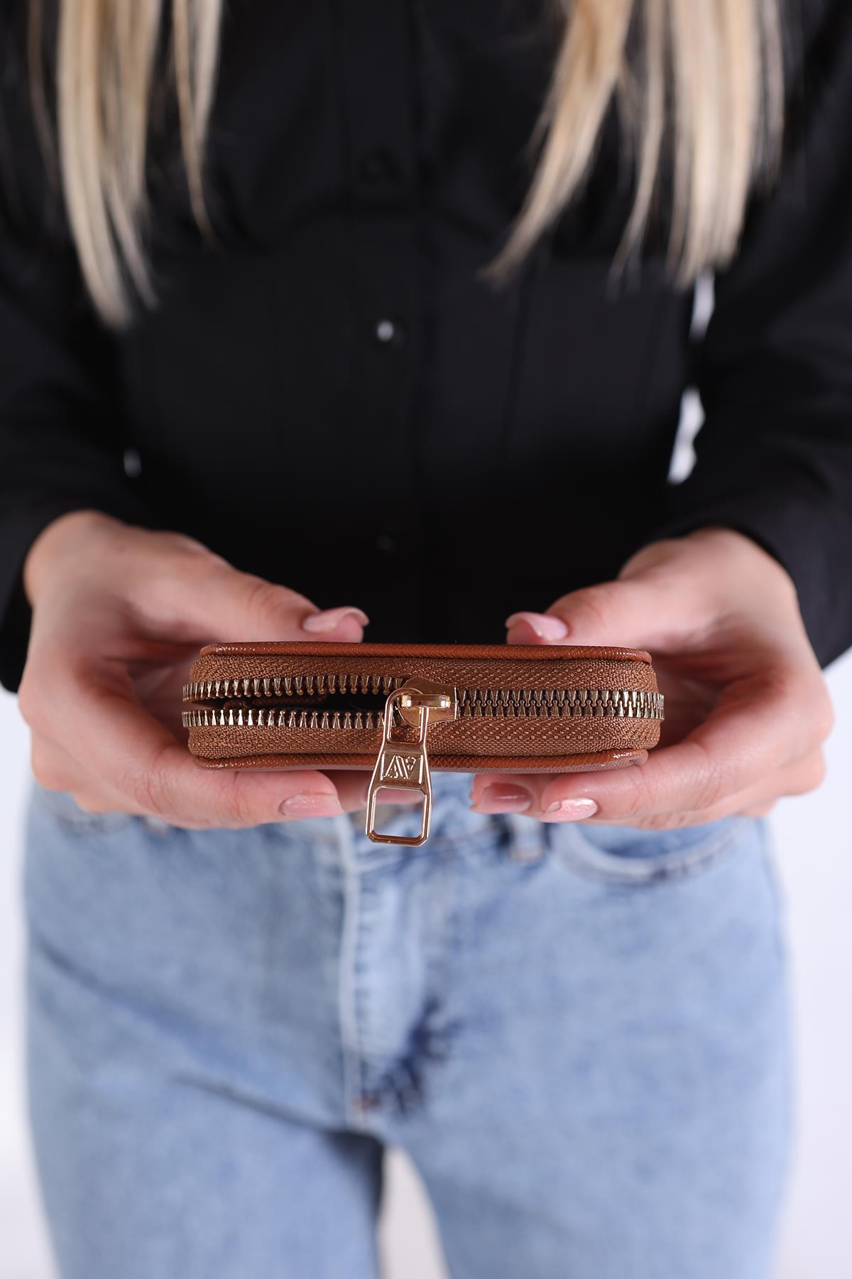 Taba Fermuarlı Mini Cüzdan 024 - 4