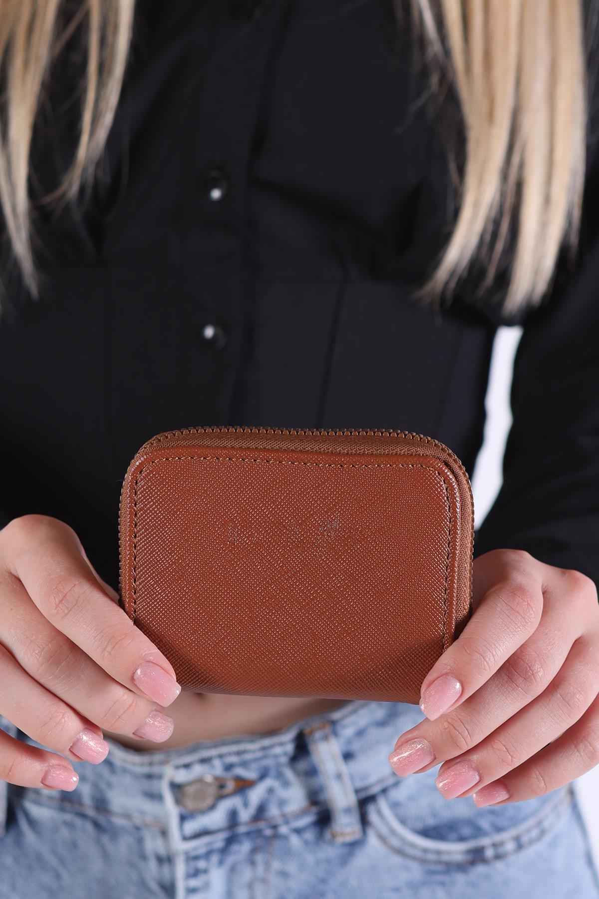 Taba Fermuarlı Mini Cüzdan 024 - 5