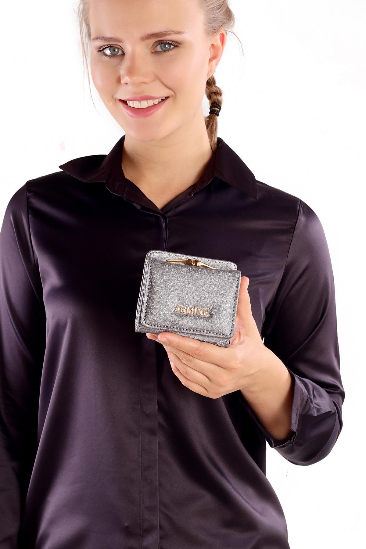 Platin Tokalı Klasik Cüzdan 025 - 1