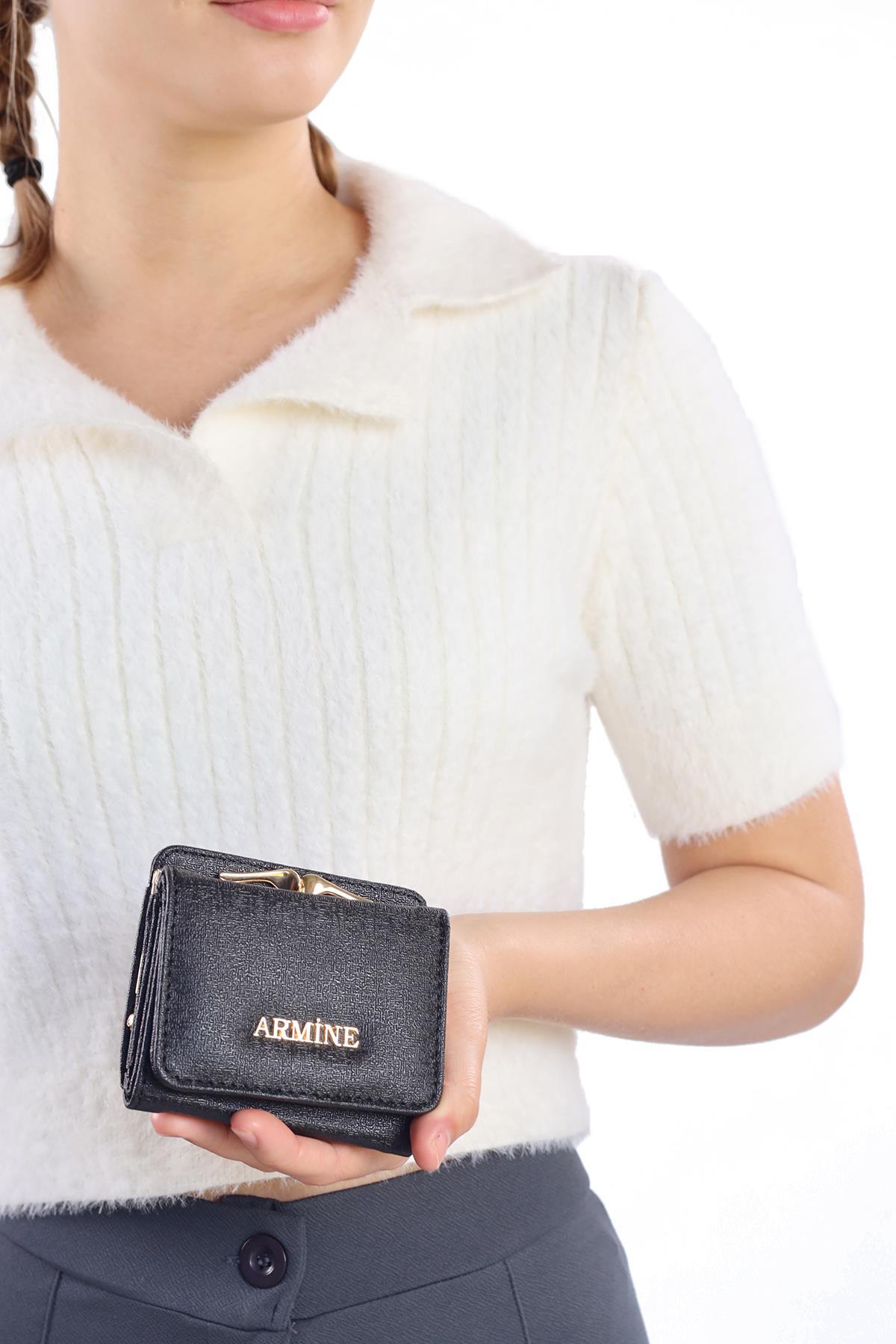 Siyah Tokalı Klasik Cüzdan 025 