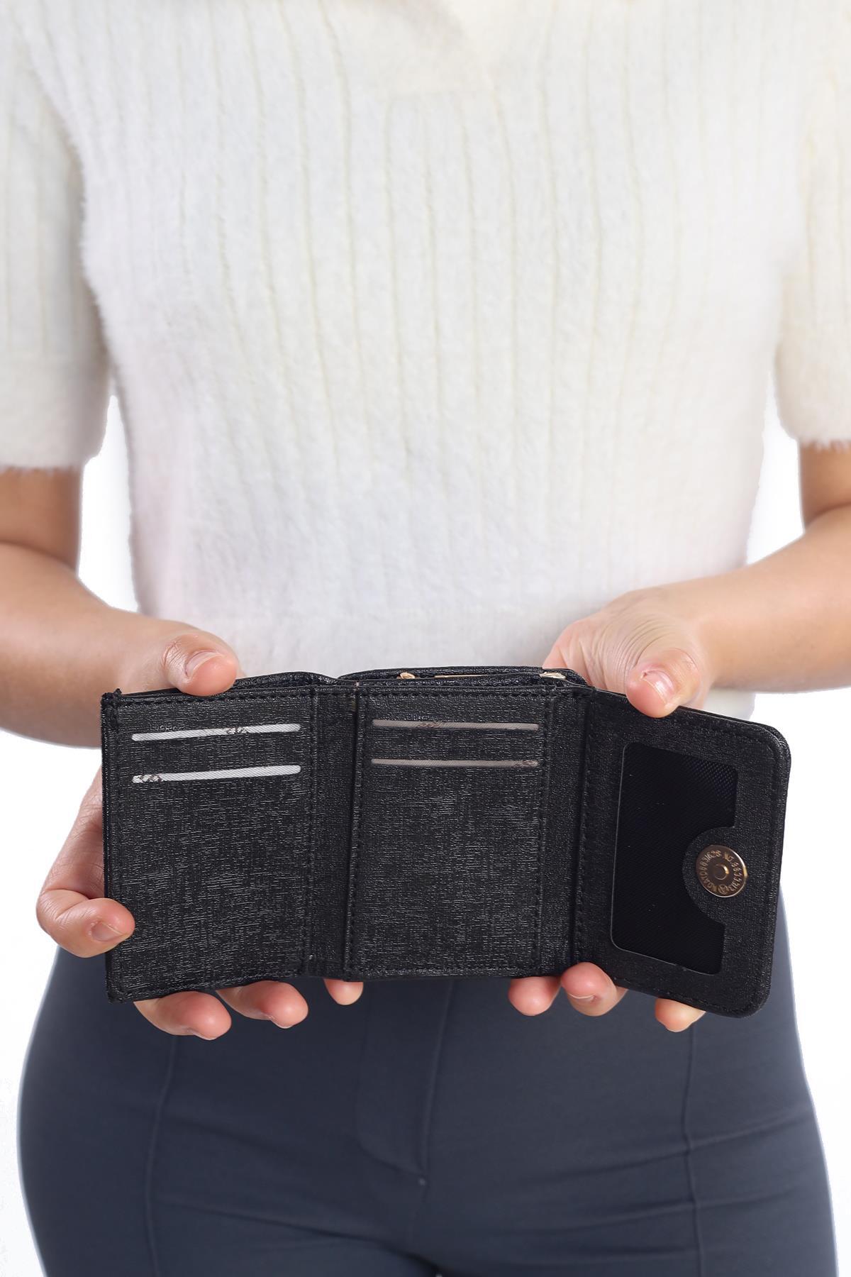 Siyah Tokalı Klasik Cüzdan 025 - 4