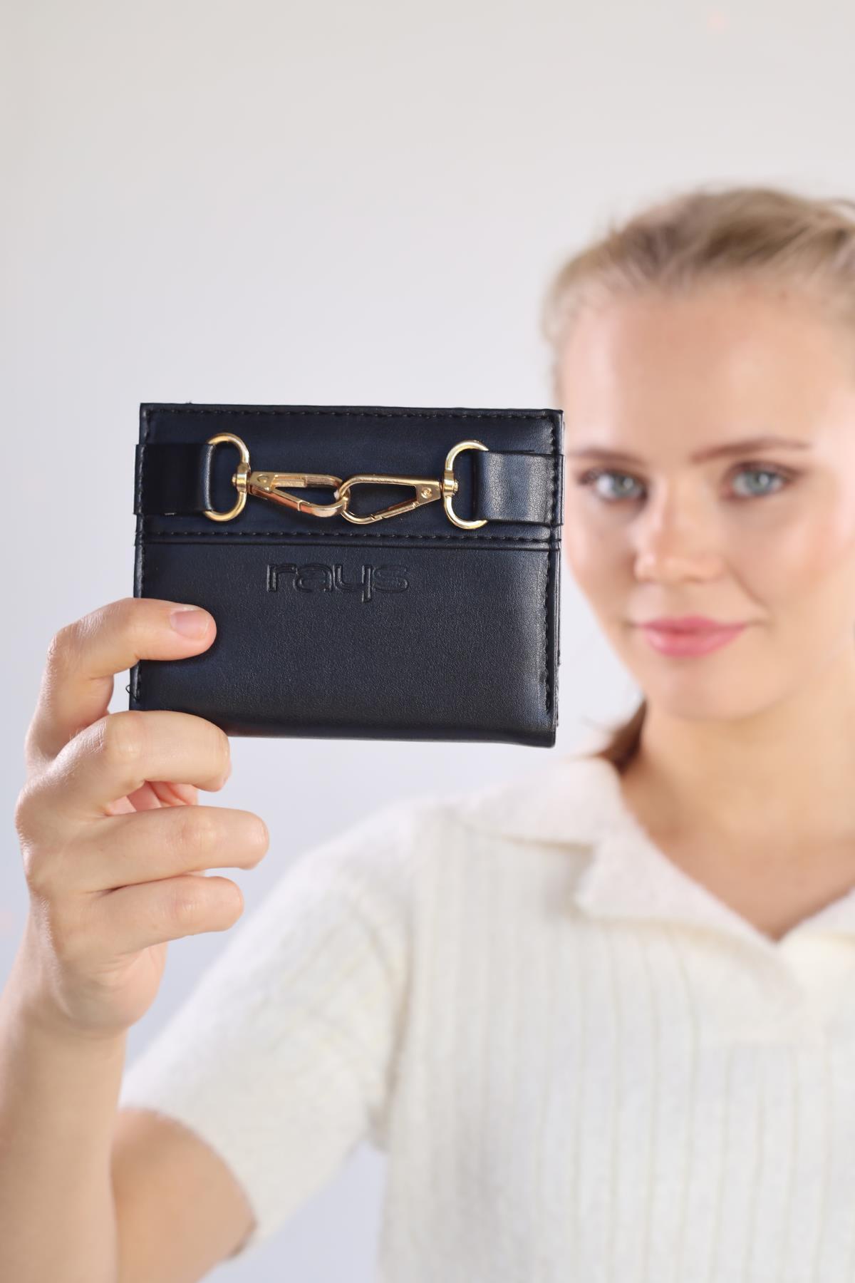 Siyah Toka Detay Cüzdan 029 - 2