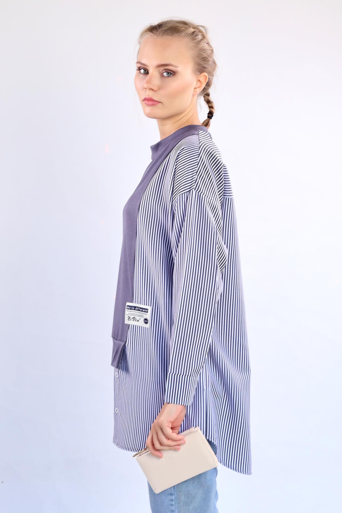 Krem Çıtçıtlı Fermuarlı Cüzdan 033 - 8