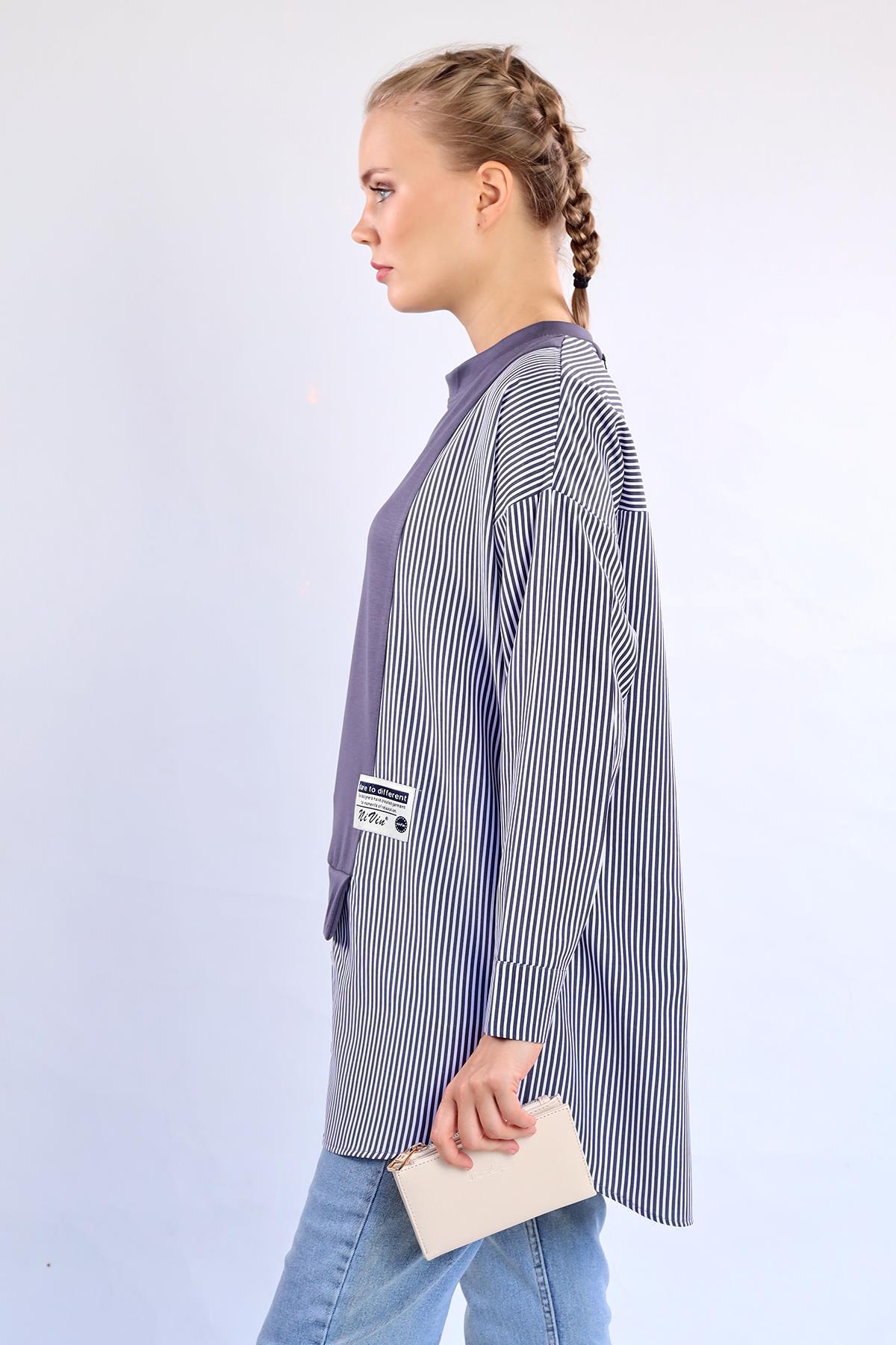 Çıtçıtlı Fermuarlı Cüzdan 033 Krem - 7