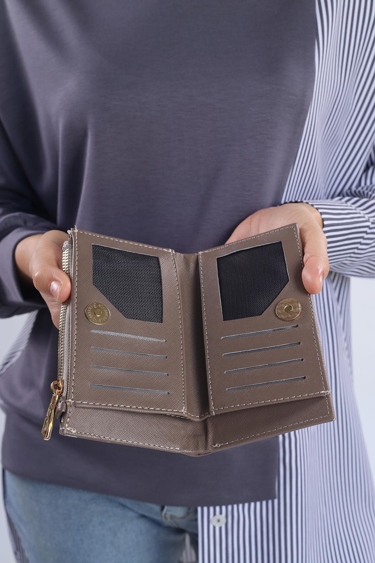 Vizon Çıtçıtlı Fermuarlı Cüzdan 033 - 3