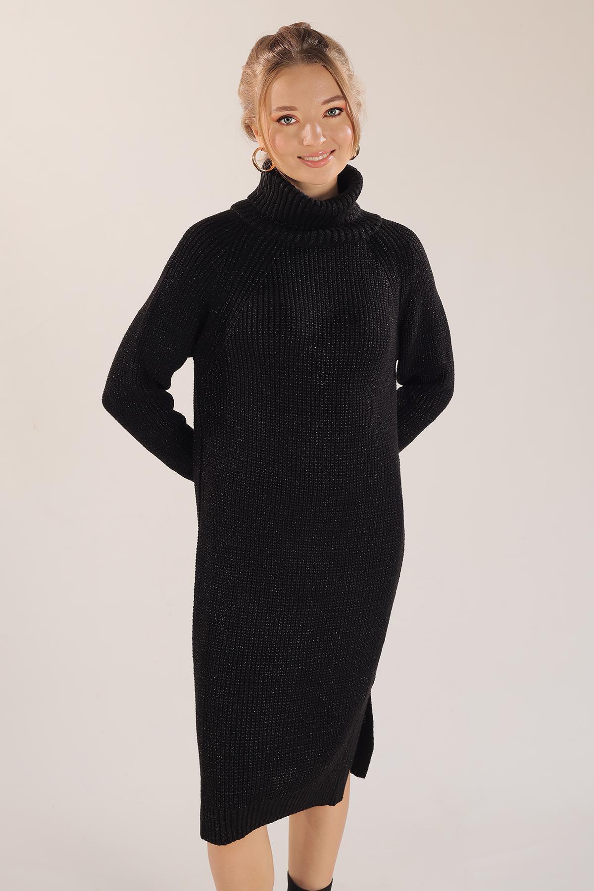 Siyah Boğazlı Uzun Kazak 055 - 4