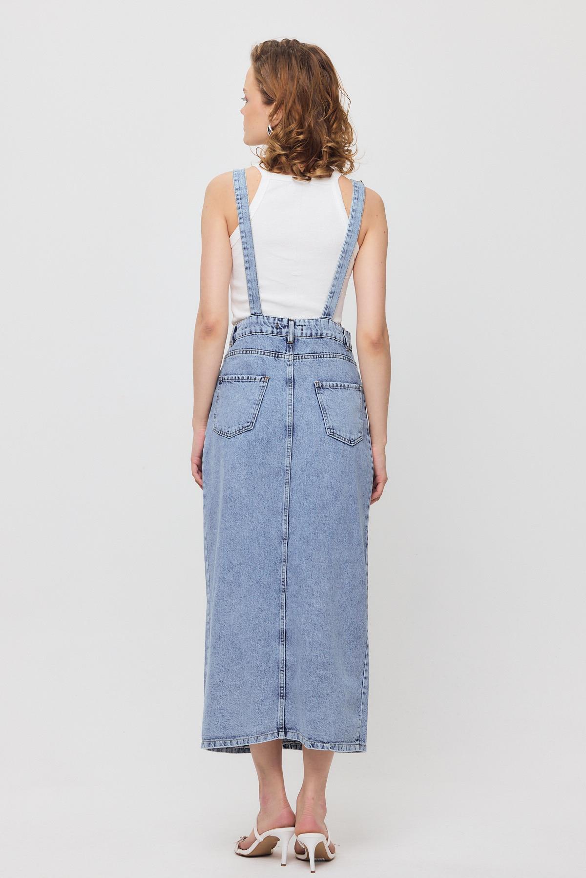 Buzkar Ön Düğmeli Salopet 1010 - 5