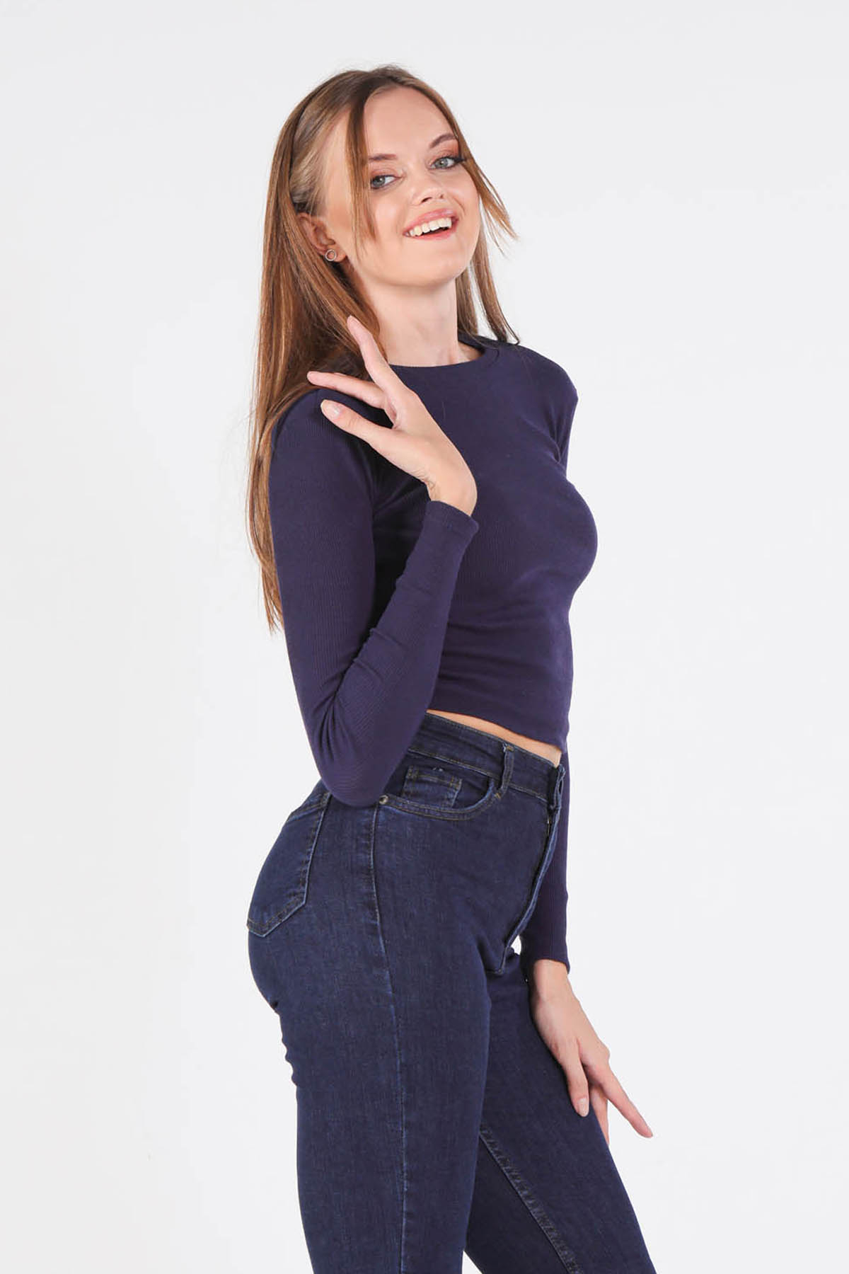 Laci Bisiklet Yaka Bluz 1011 - 3