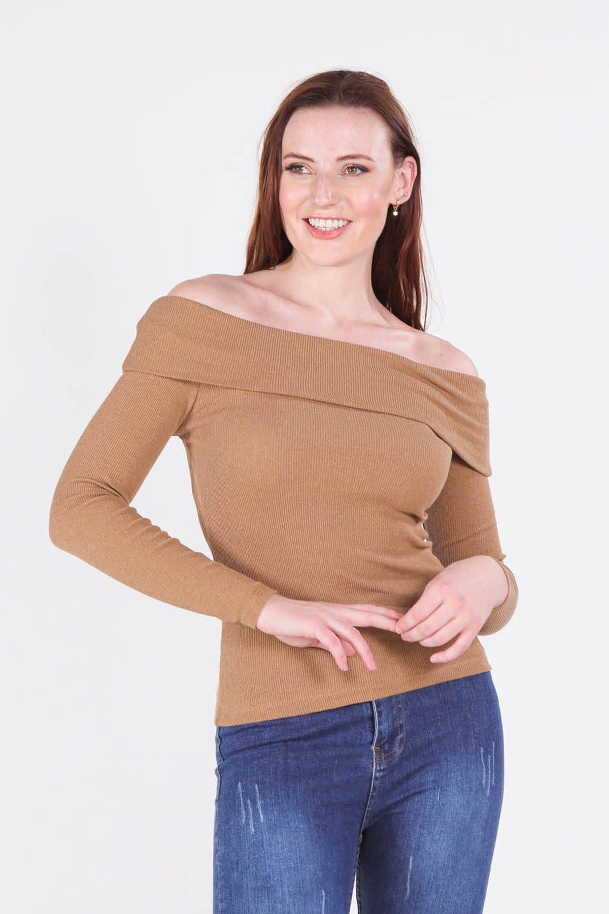 Camel Madanno Yaka Bluz 1015 - 2