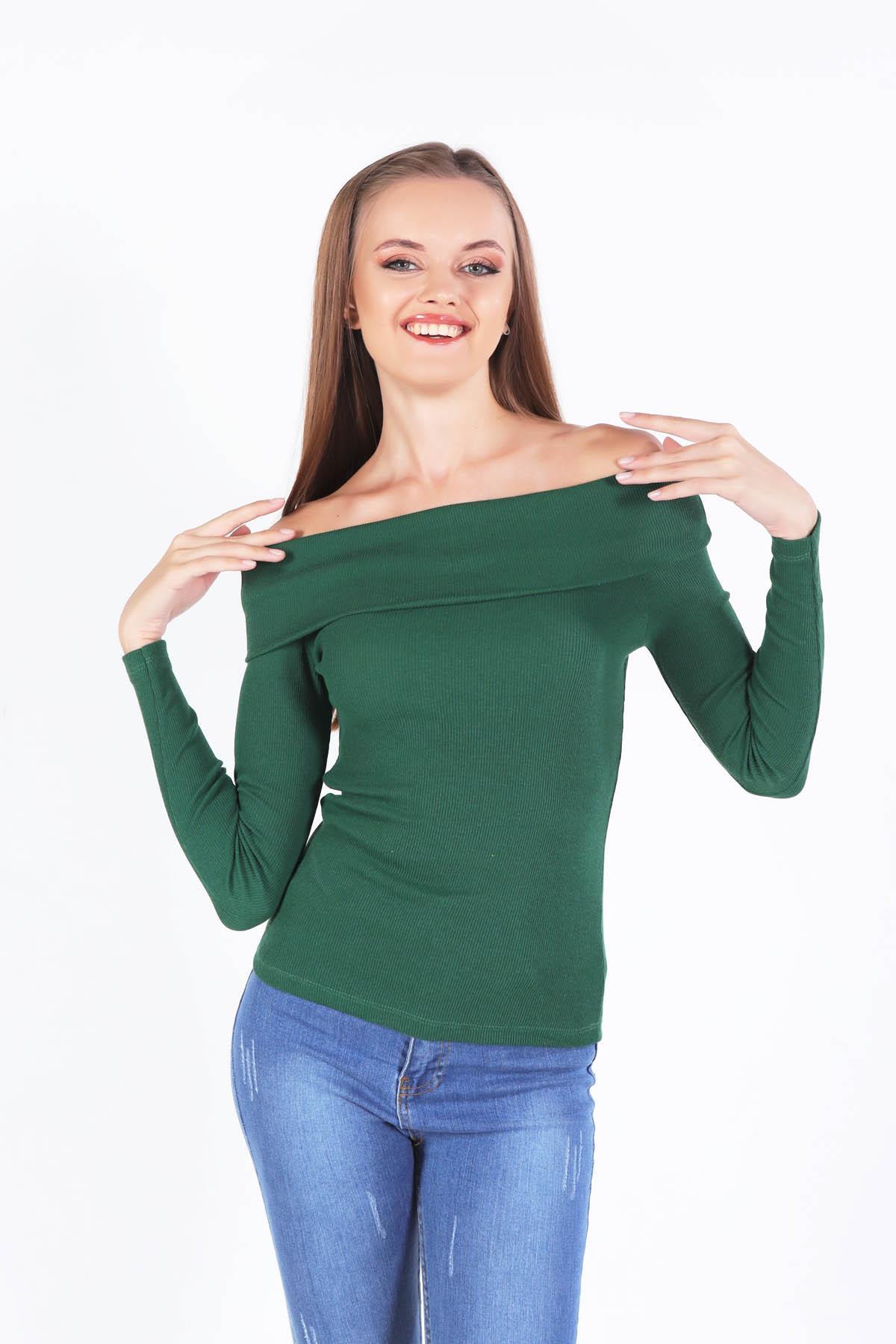 Zümrüt Madanno Yaka Bluz 1015 