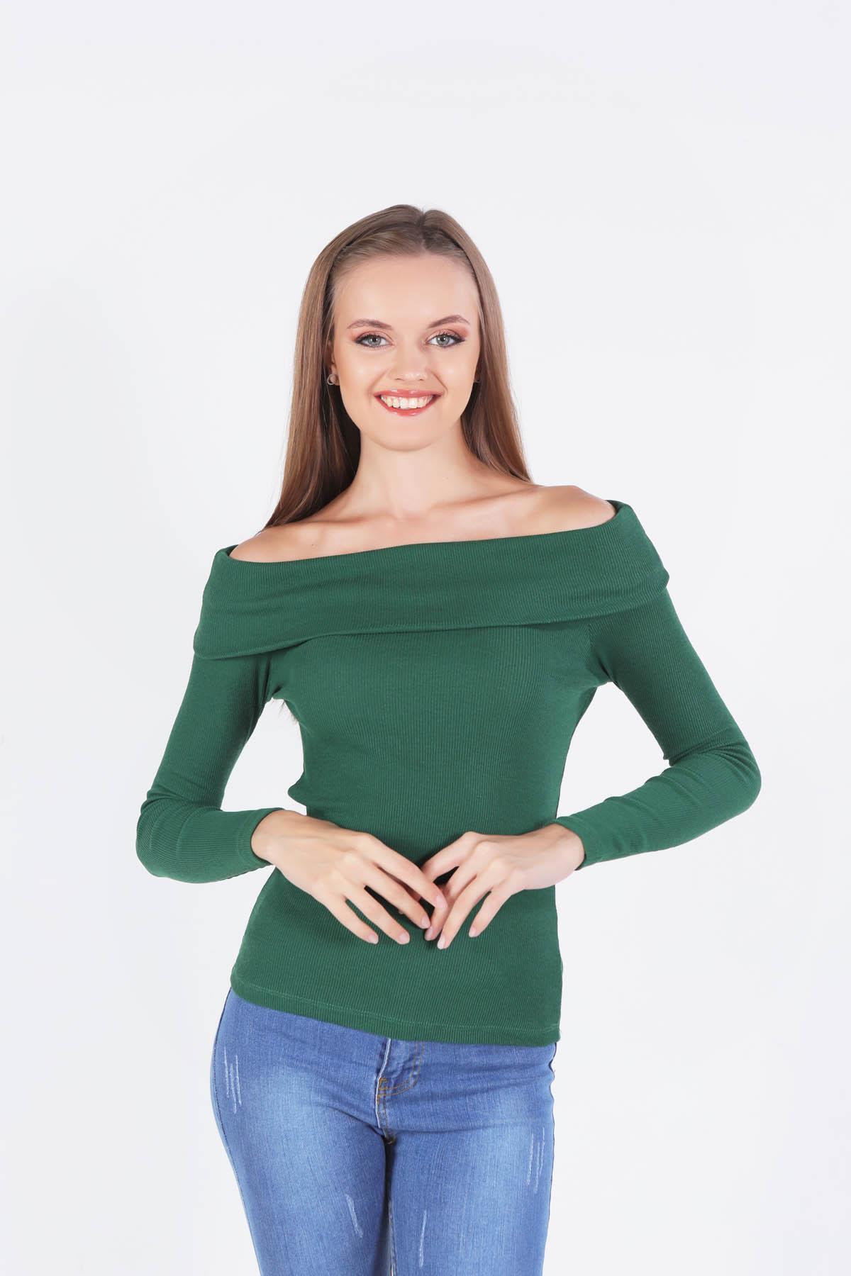 Zümrüt Madanno Yaka Bluz 1015 - 2