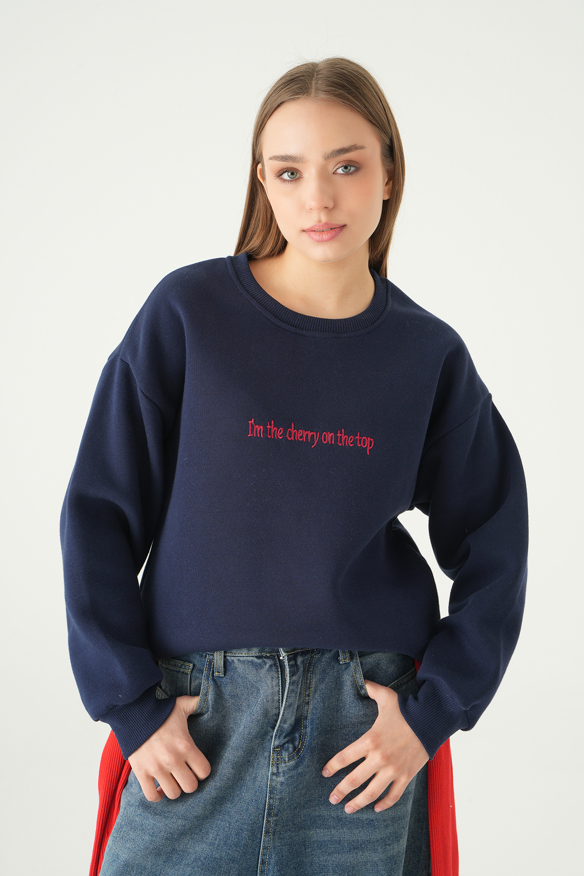 Laci Cherry On Top Baskılı Sweat 1041 - 6