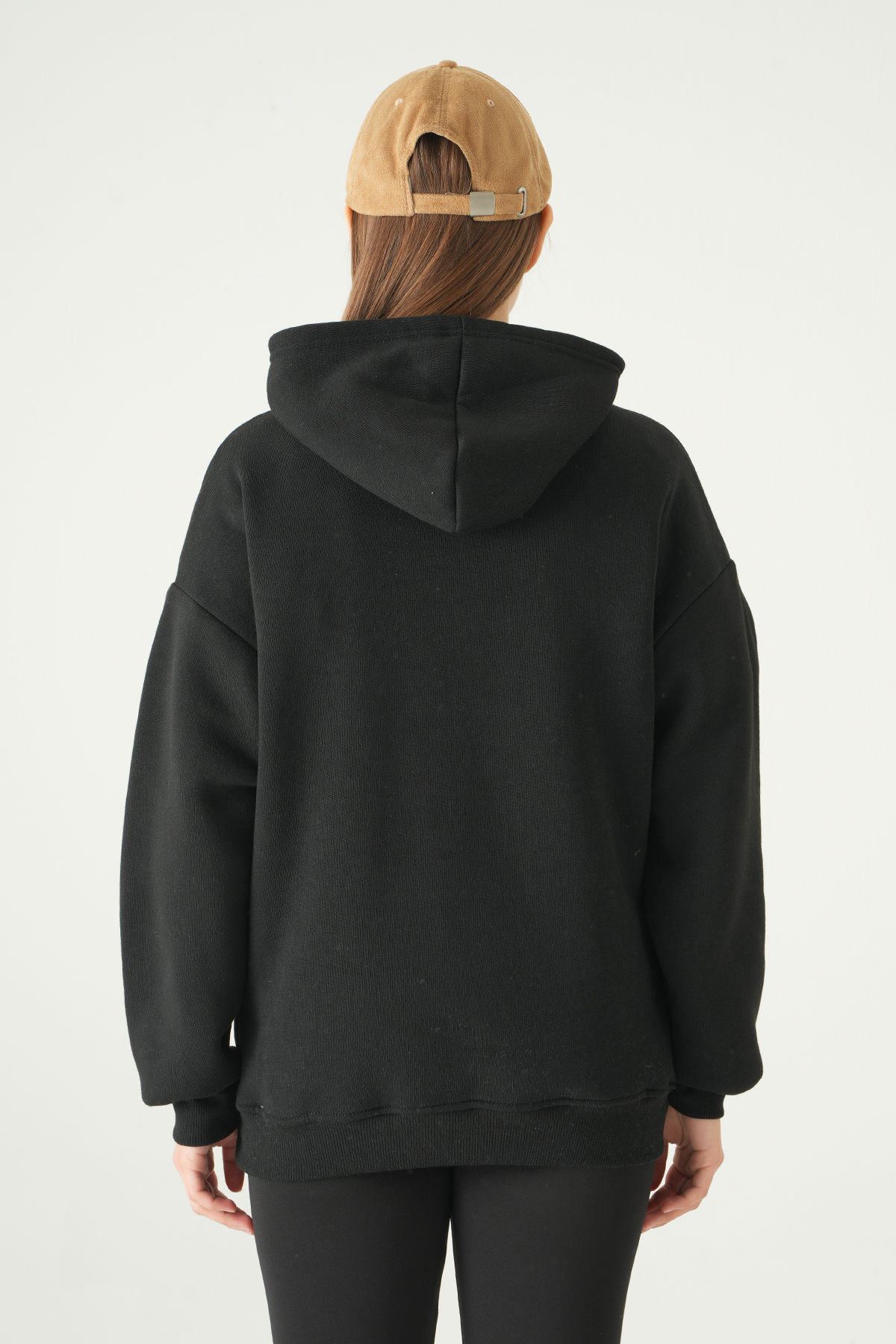 Los Angeles Baskılı Sweat 1042 Siyah - 5