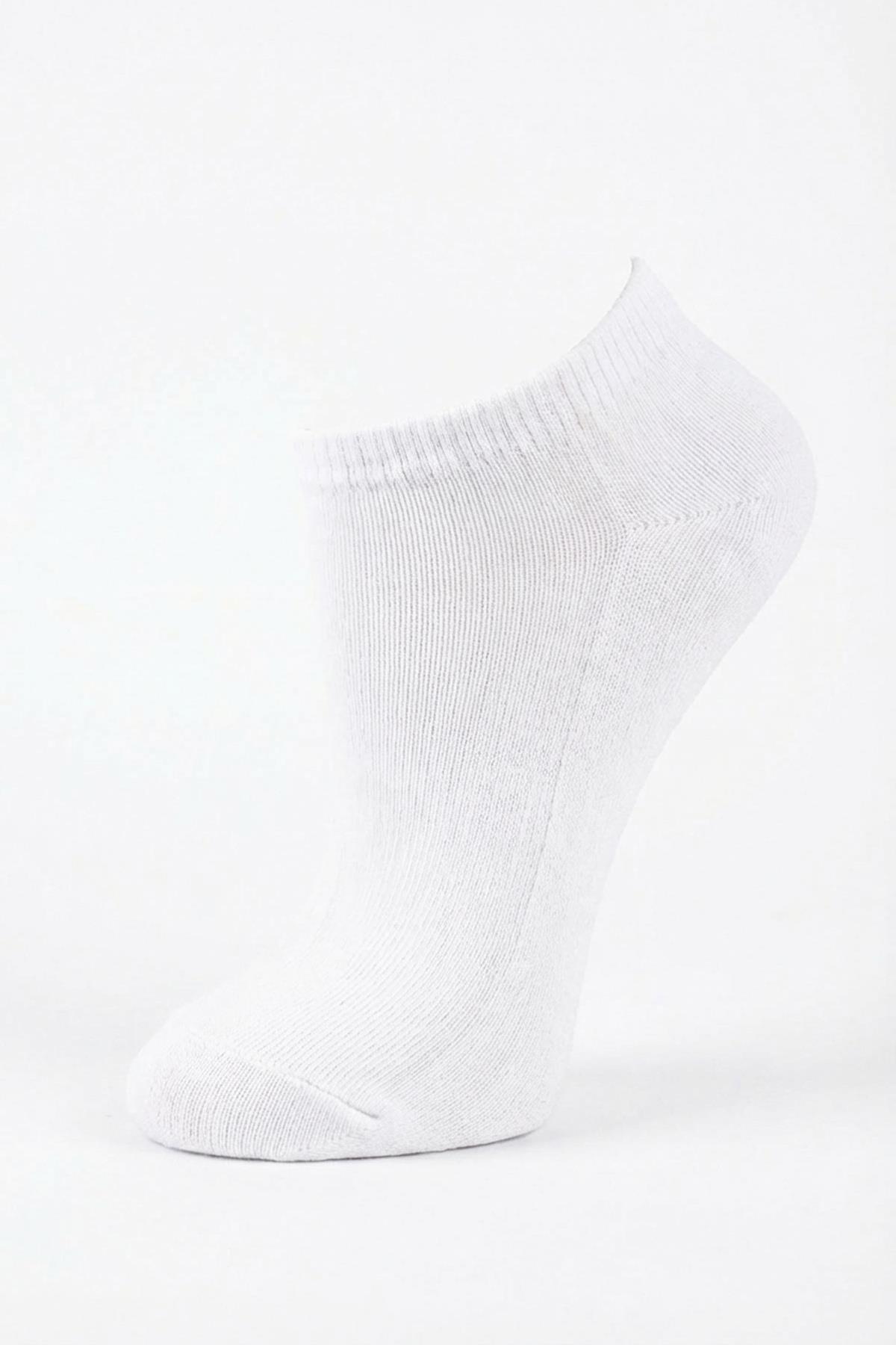 Siyah-Beyaz-Gri 3'lü Çorap TCR-1056 - 7