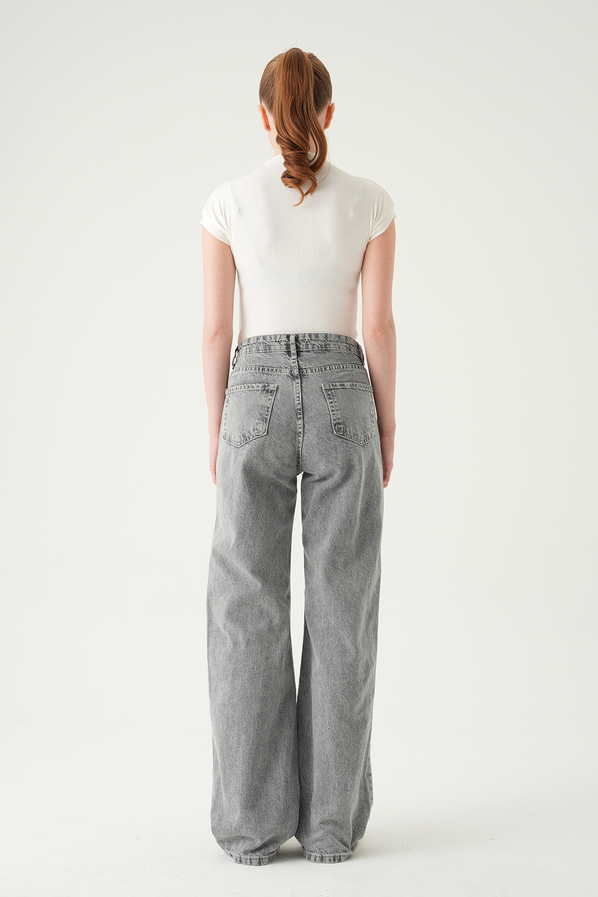 Füme Bol Paça Pantolon 1062 - 5