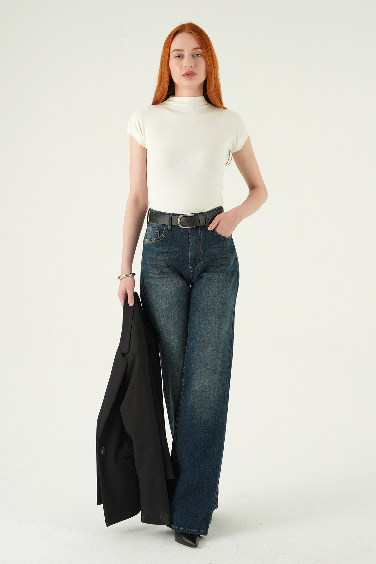Bol Paça Pantolon 1062 Tint Kahve - 6