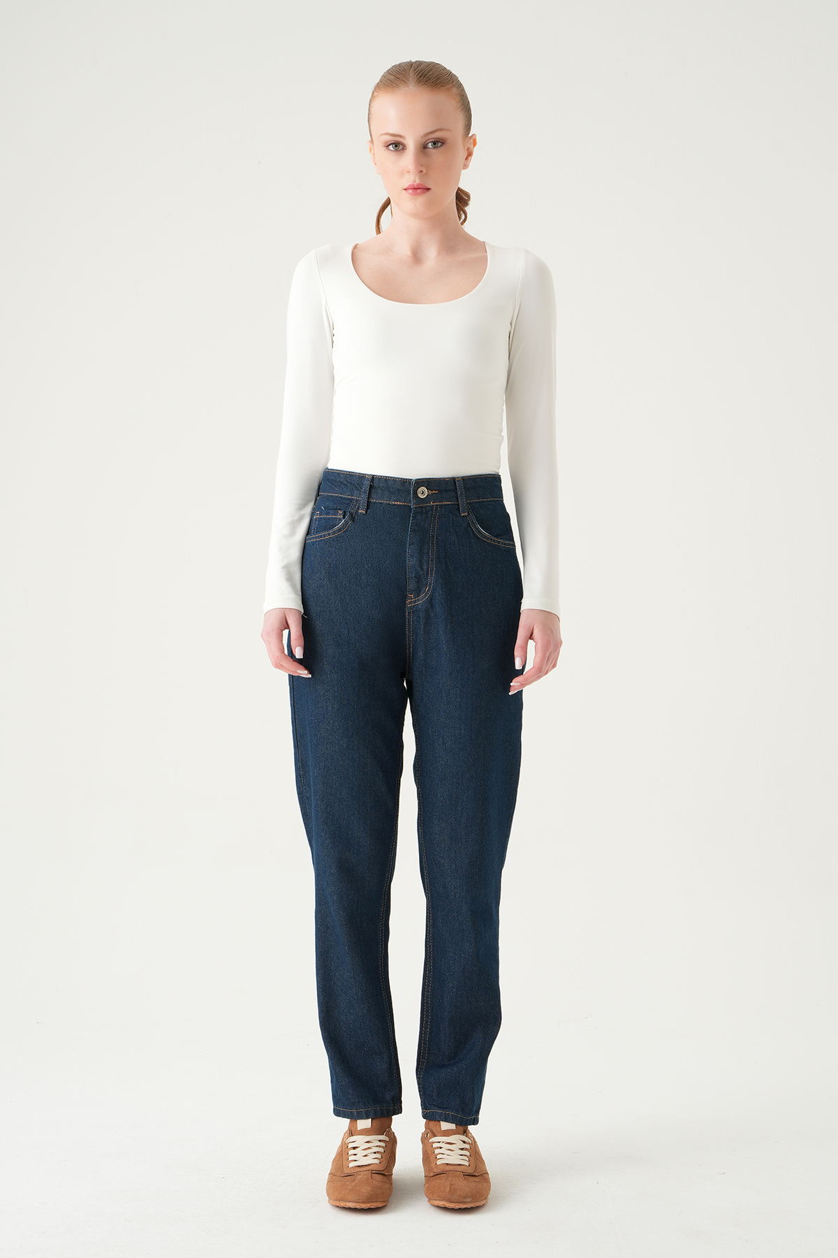 Laci Yüksek Bel Mom Jean 1063 - RAYS