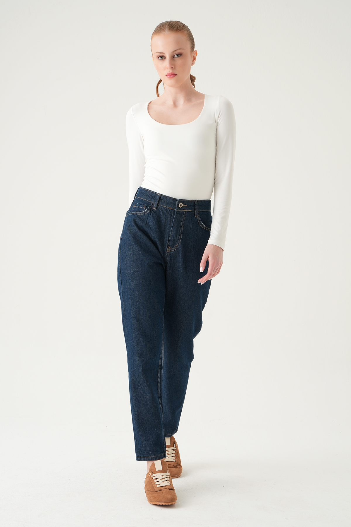 Yüksek Bel Mom Jean 1063 Laci - RAYS