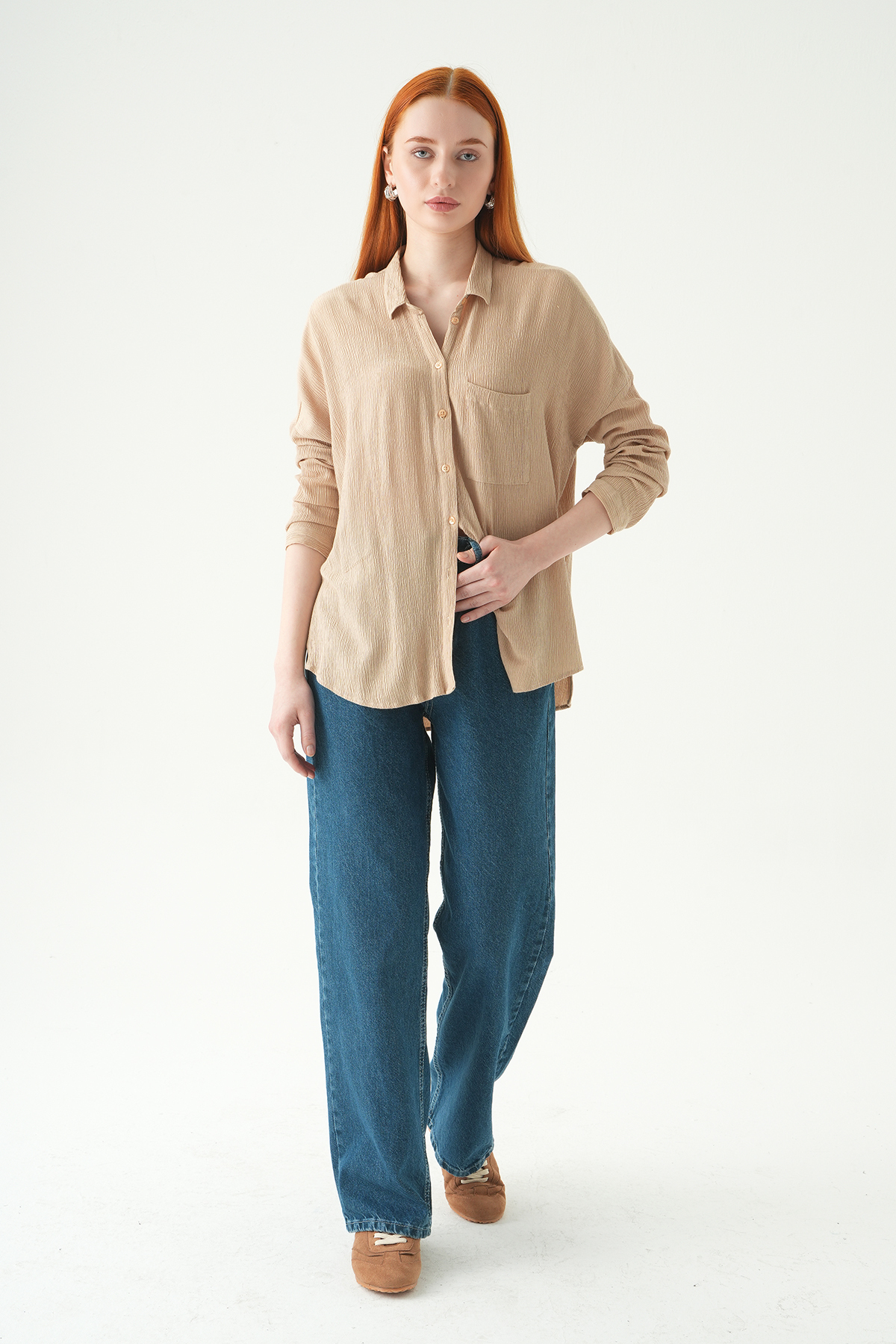 Ara Mavi İspanyol Paça Jean 1064 - RAYS