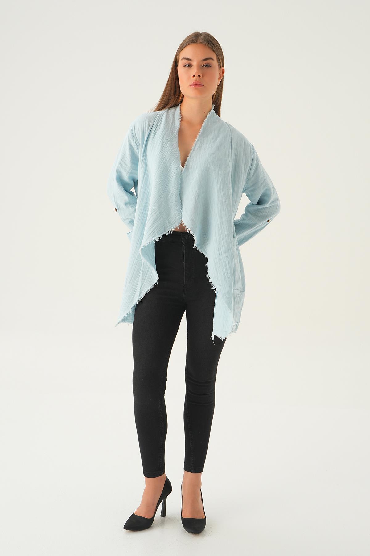 Bebe Mavi Salaş Kimono 1076 - 2