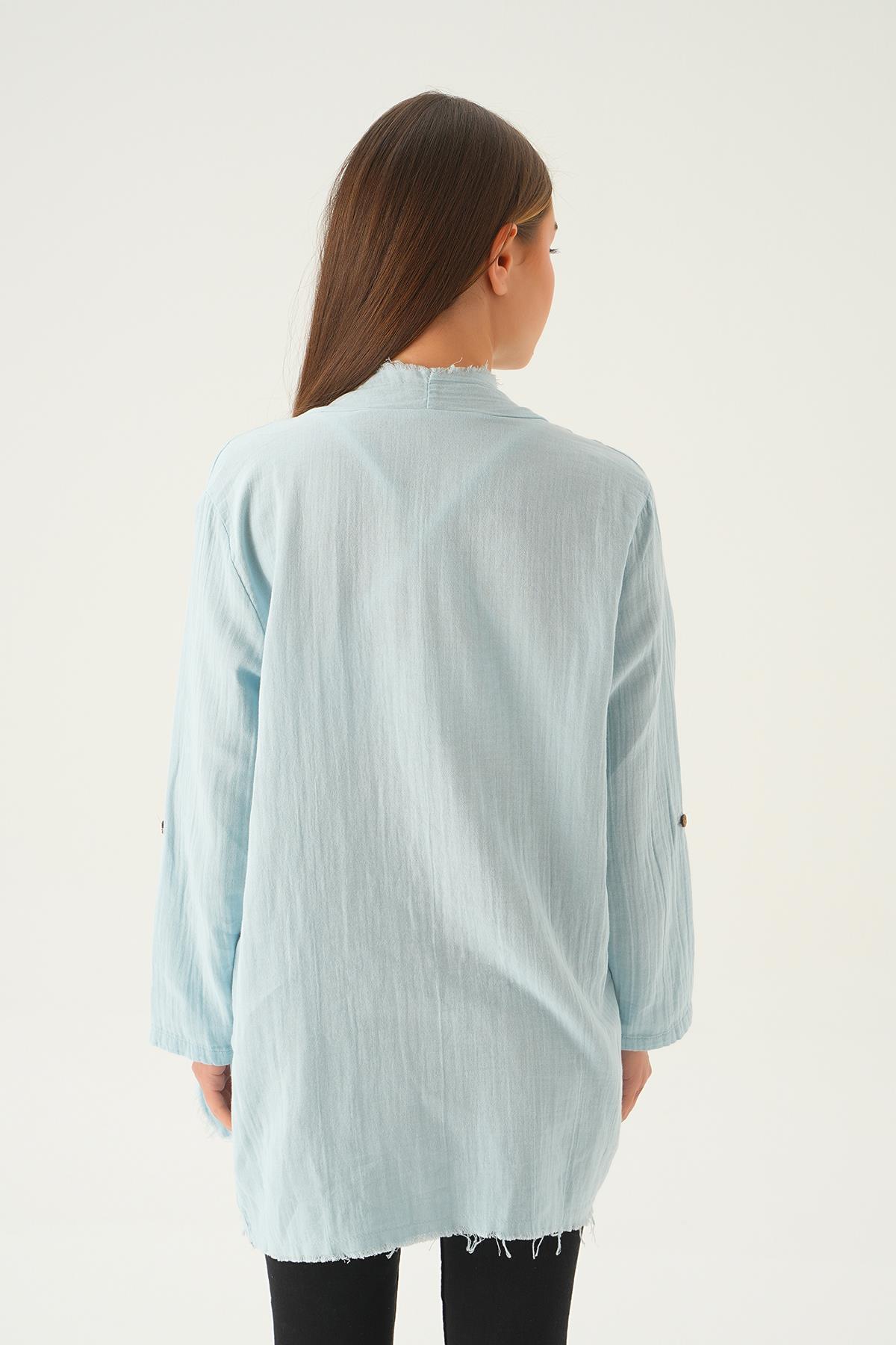 Bebe Mavi Salaş Kimono 1076 - 5