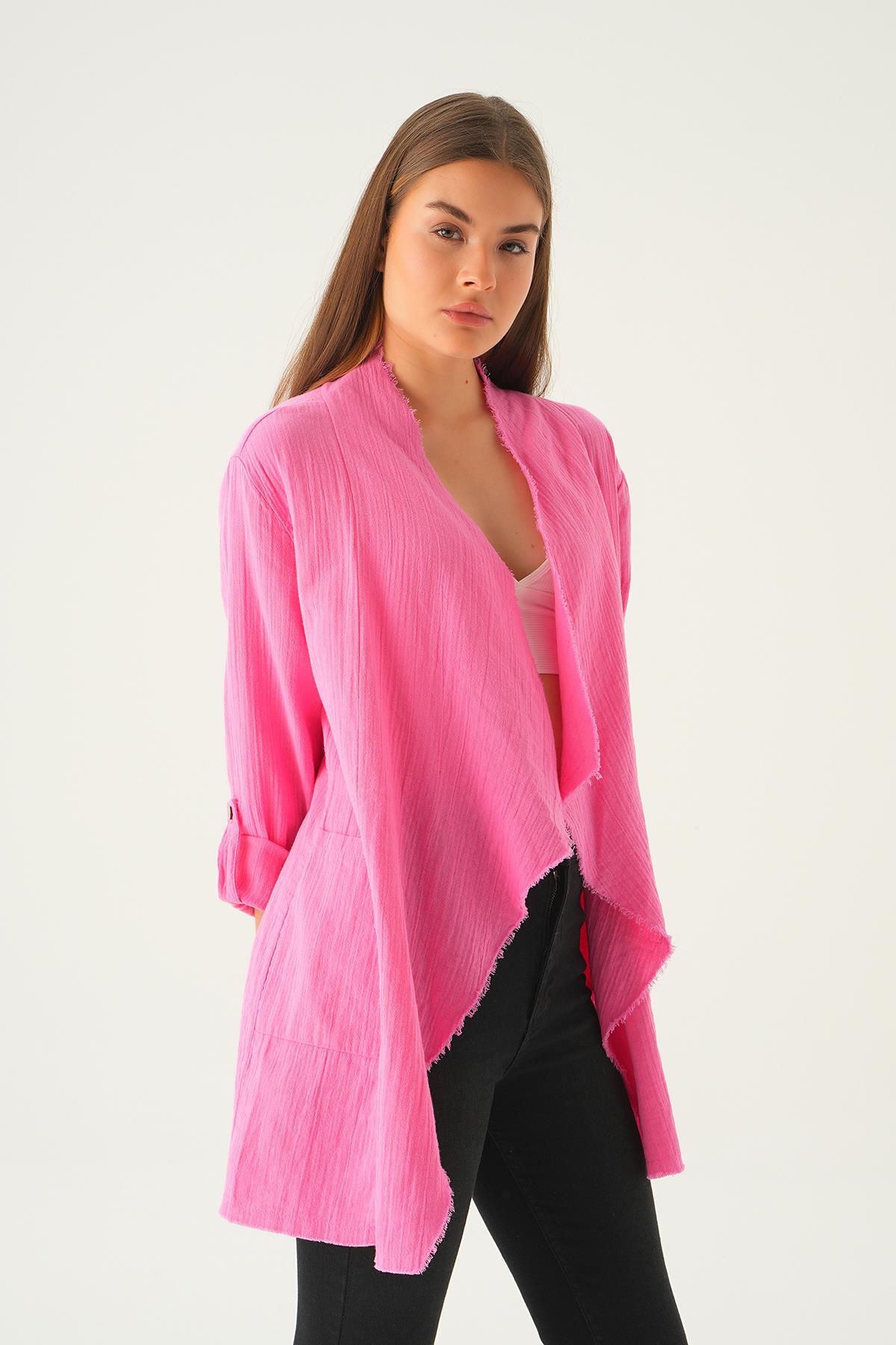 Fuşya Salaş Kimono 1076 - 4