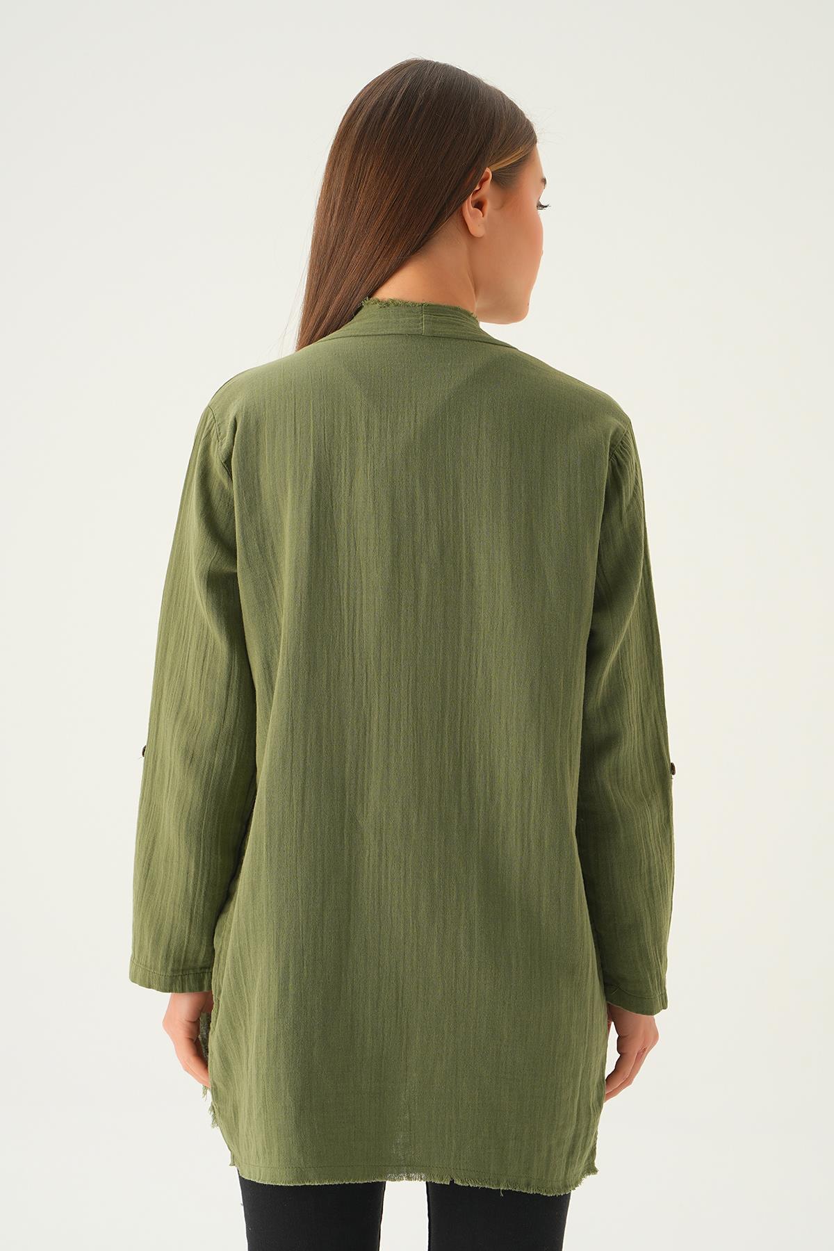 1076 Salaş Kimono Haki - 5