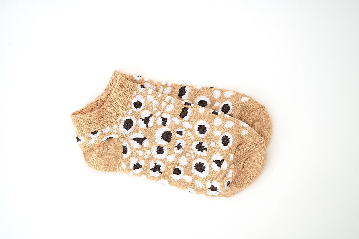 Renkli Desenli 3'lü Çorap 1077 - 3