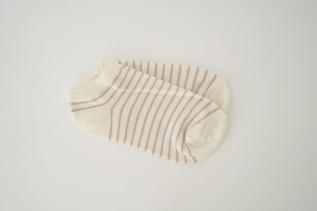 Renkli 3'lü Patik Çorap 1081 - 4