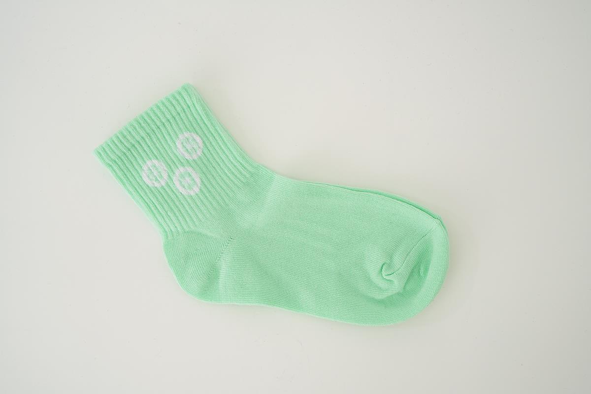 Renkli Desenli 5'li Soket Çorap 1083 - 2