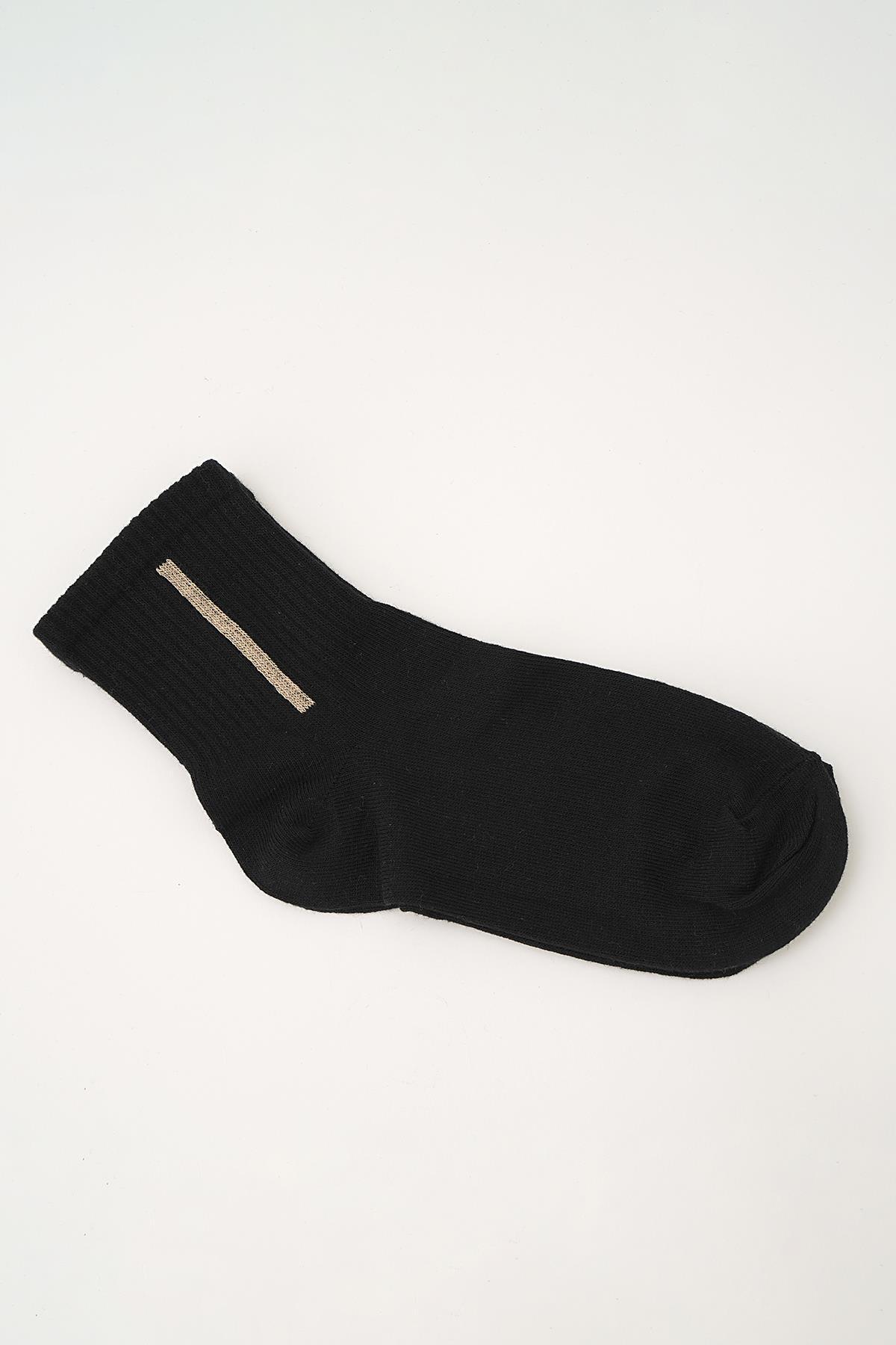 Renkli Ayıcık Desen 4'lü Soket Çorap 1084 - 2