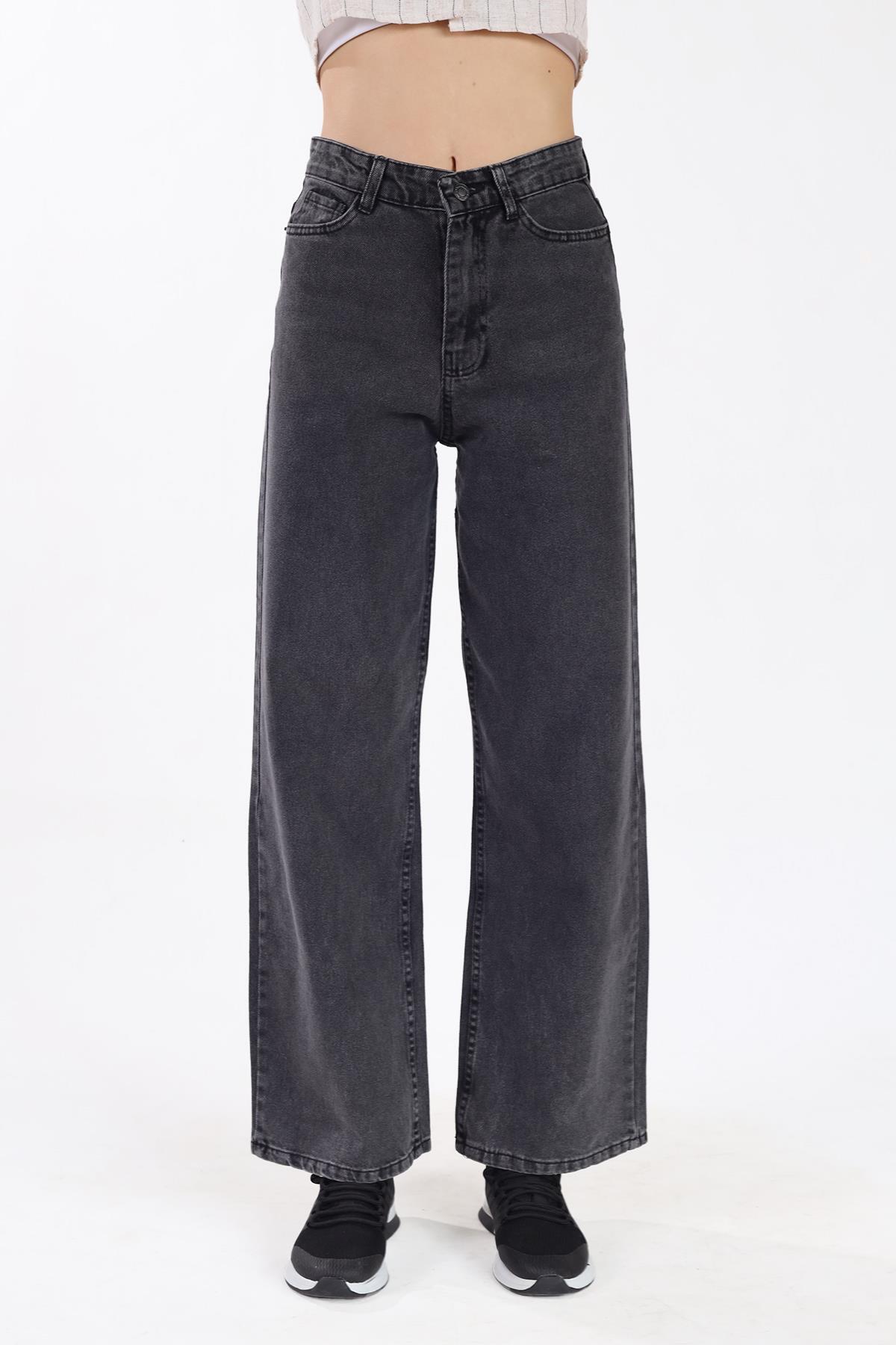 11107 Bol Paça Kot Pantolon Füme - RAYS