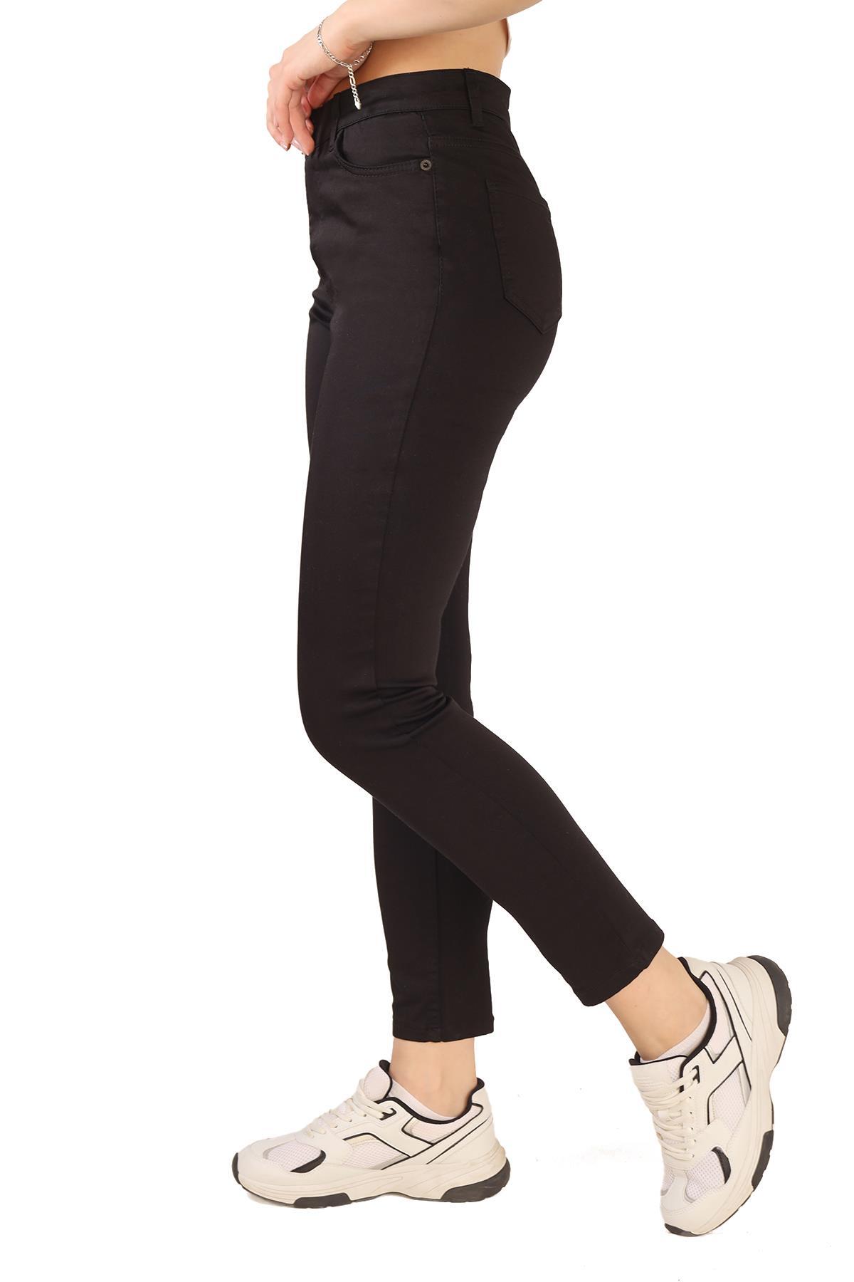 11008 Battal Boy Pantolon Siyah - 3