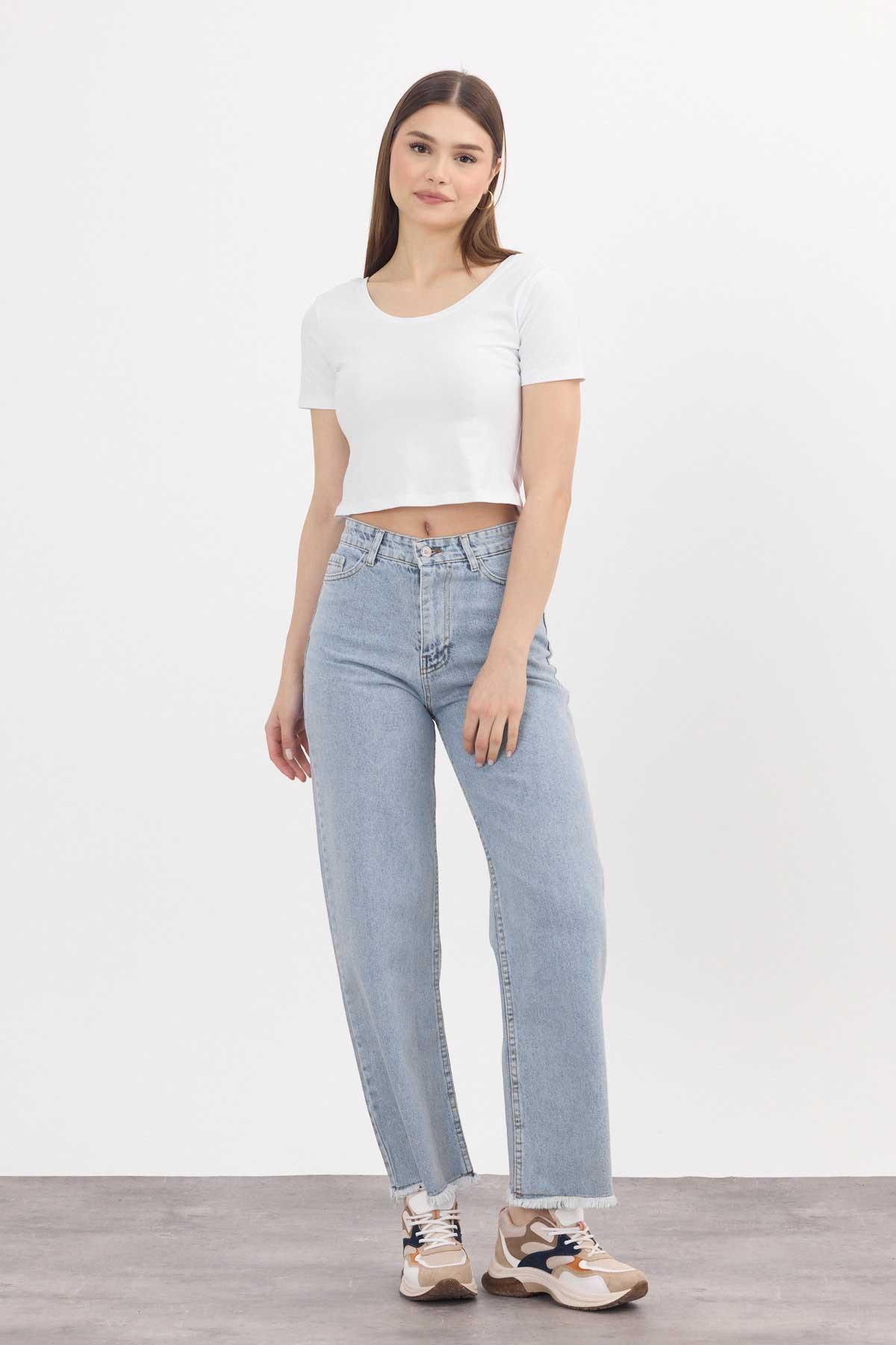 11020 Paça Püskül Detay Jean Buzkar - 2