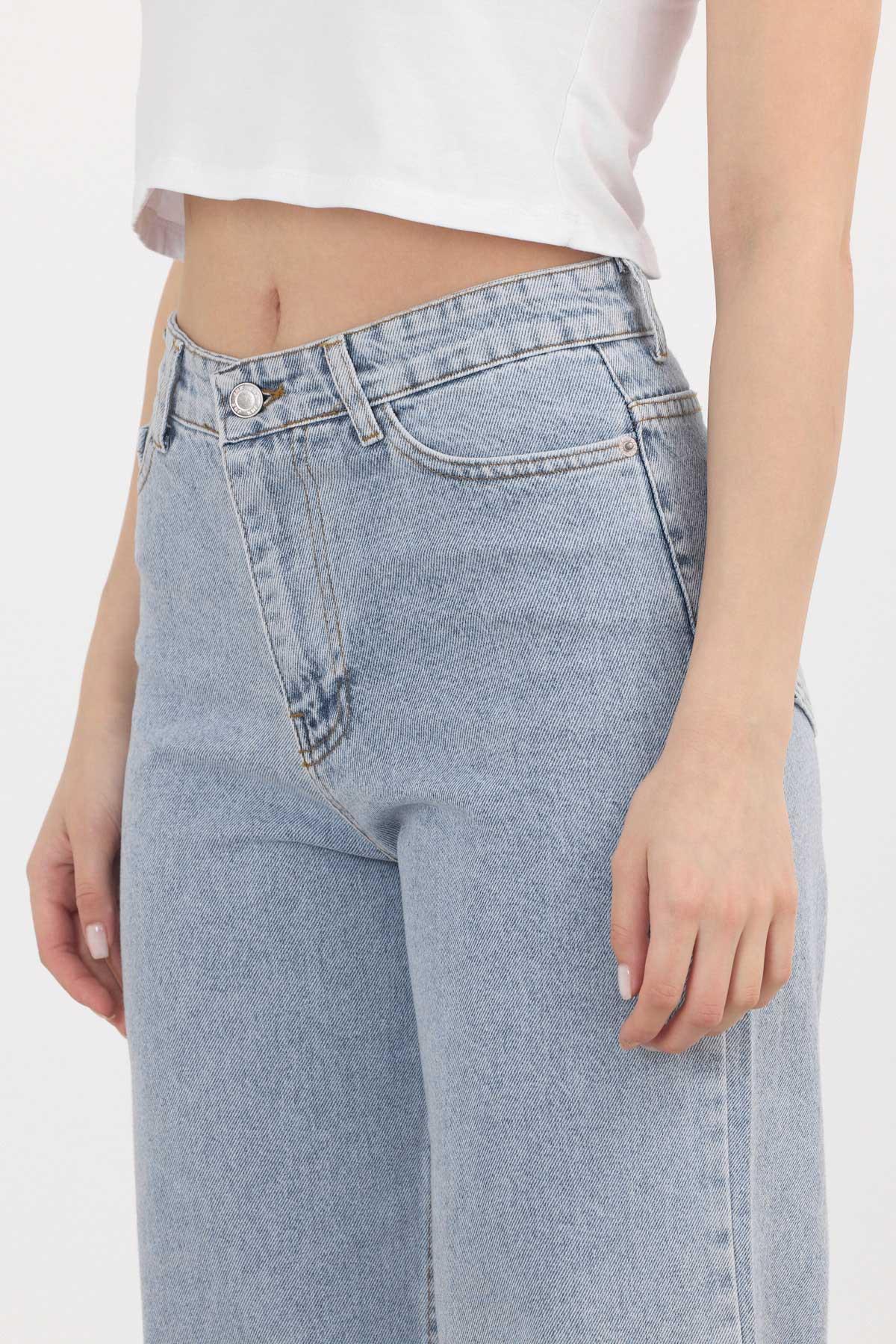 Buzkar Paça Püskül Detay Jean 11020 - 7