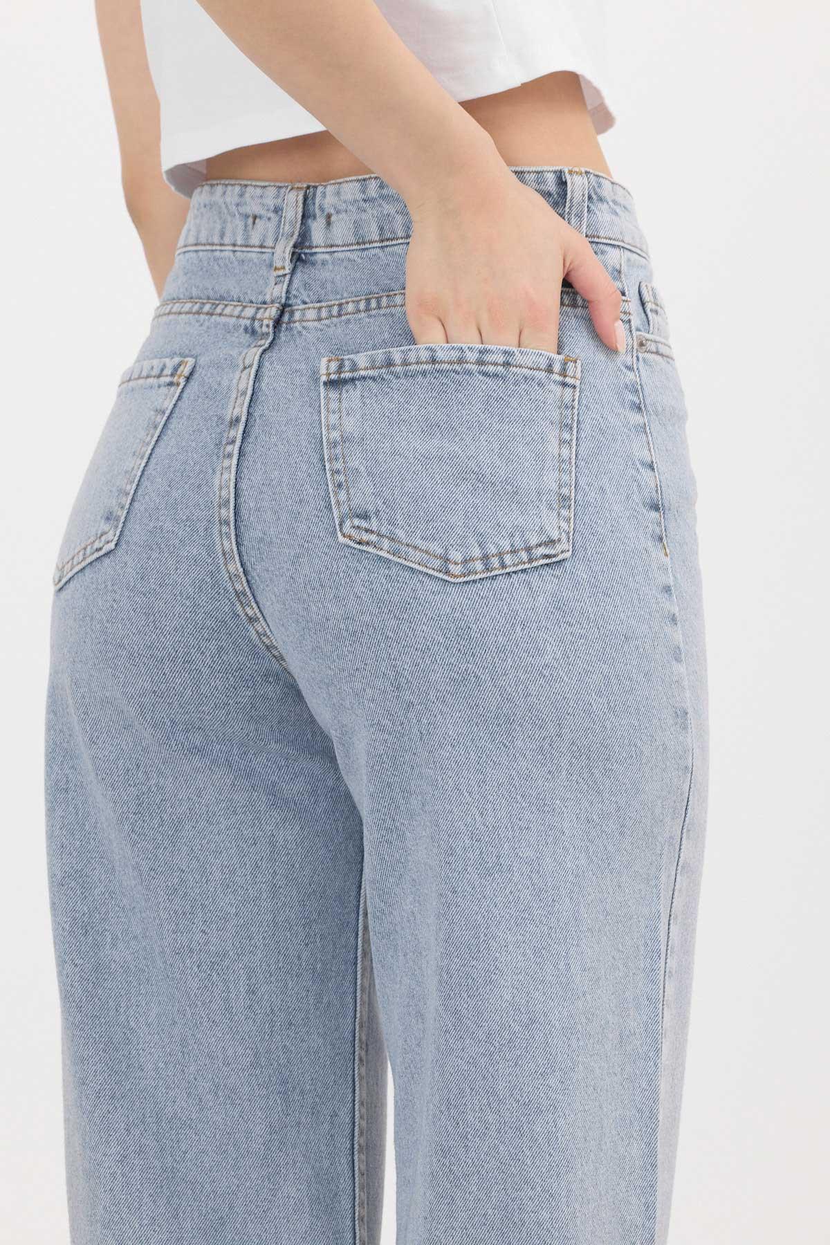 Buzkar Paça Püskül Detay Jean 11020 - 8