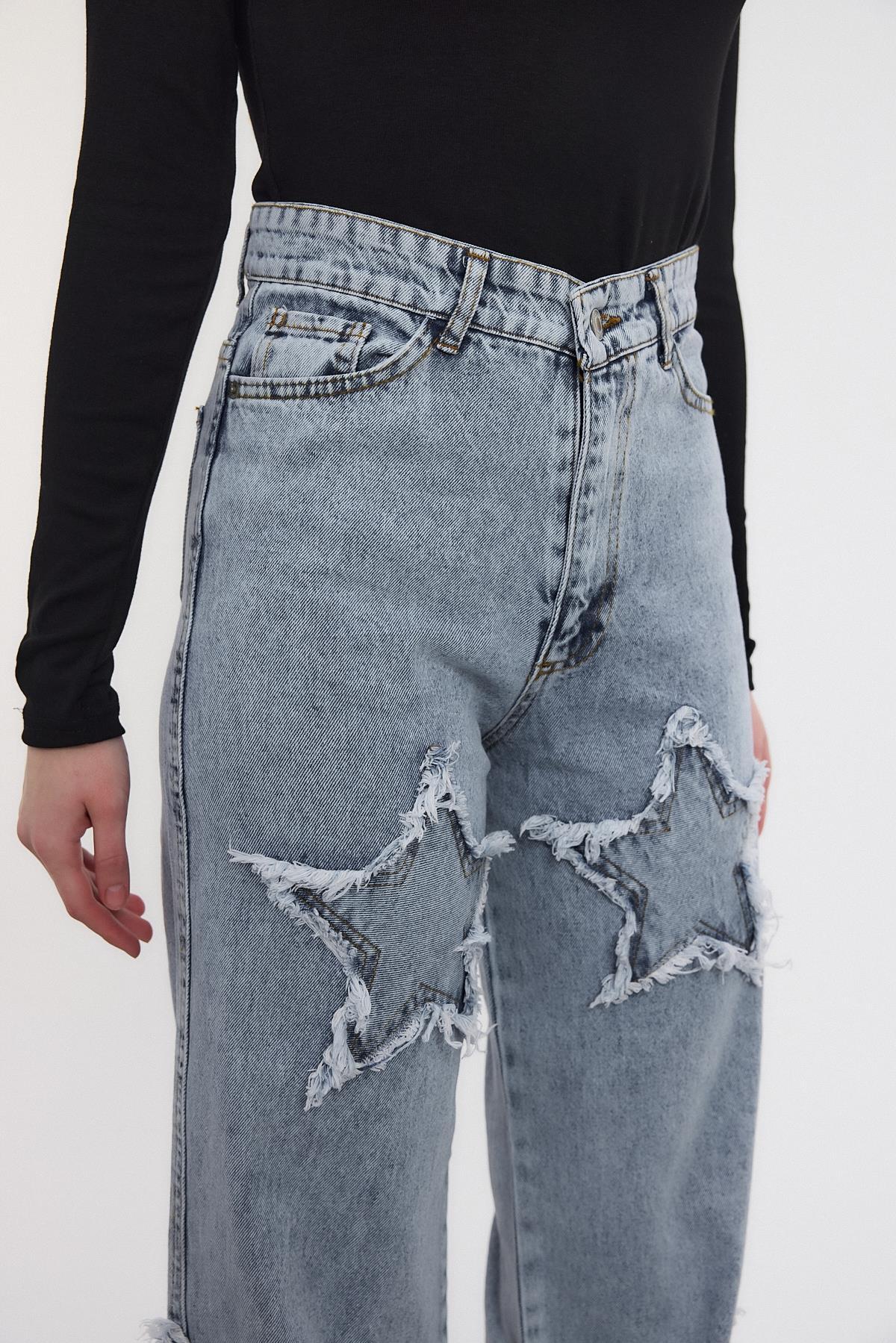 Buzkar Yıldız Detay Jean 11136 - 4