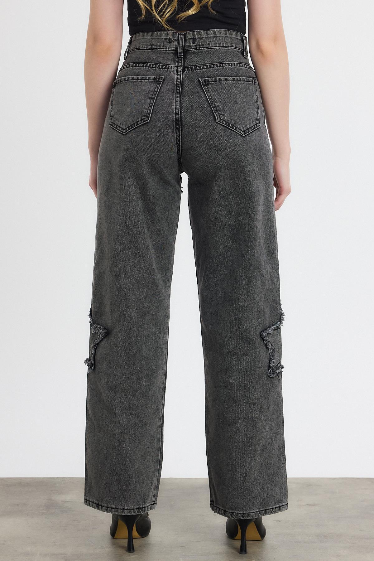 Yıldız Detay Jean 11136 Füme - 5
