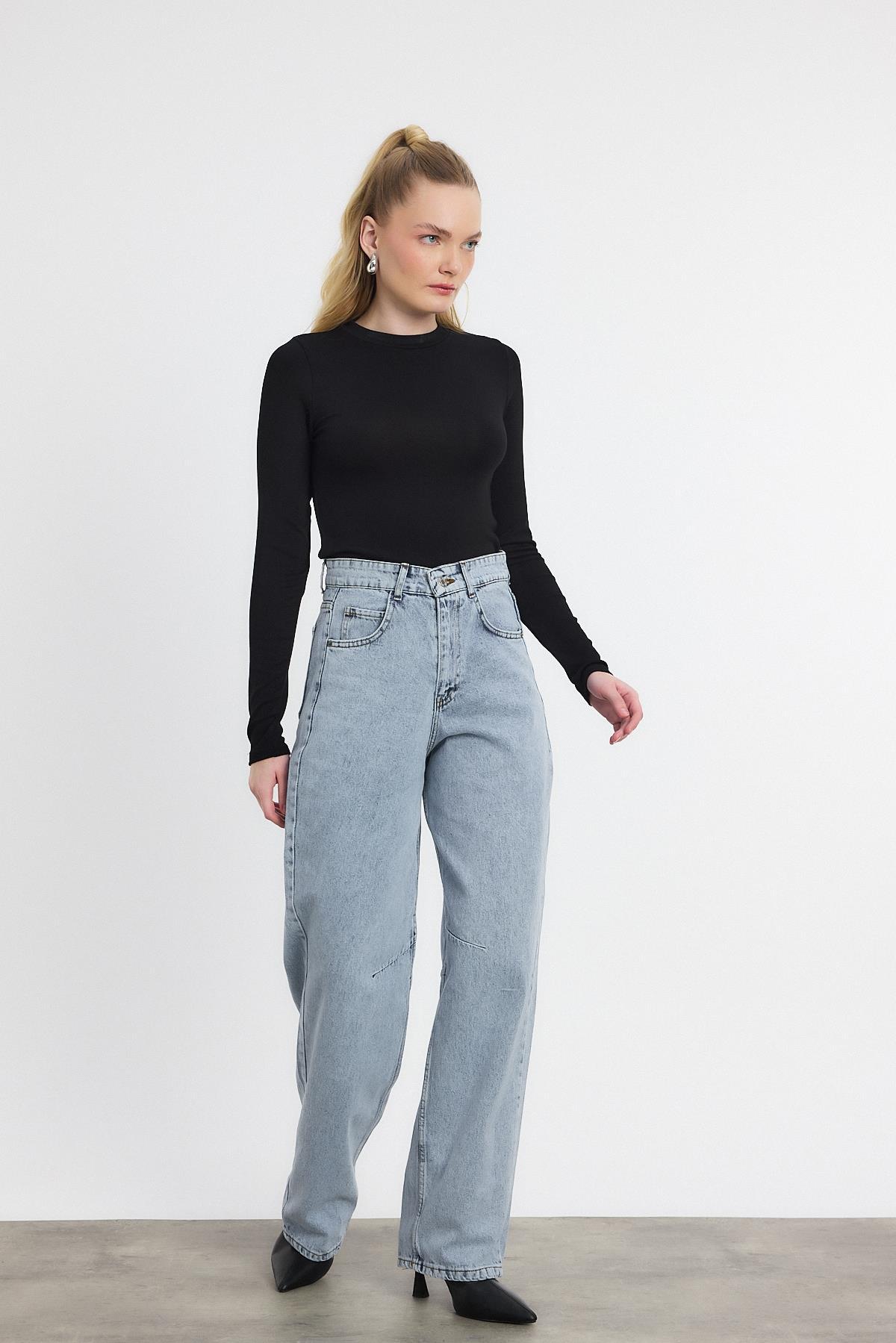 11137 Arka Kemer Detay Jean Buzkar - RAYS